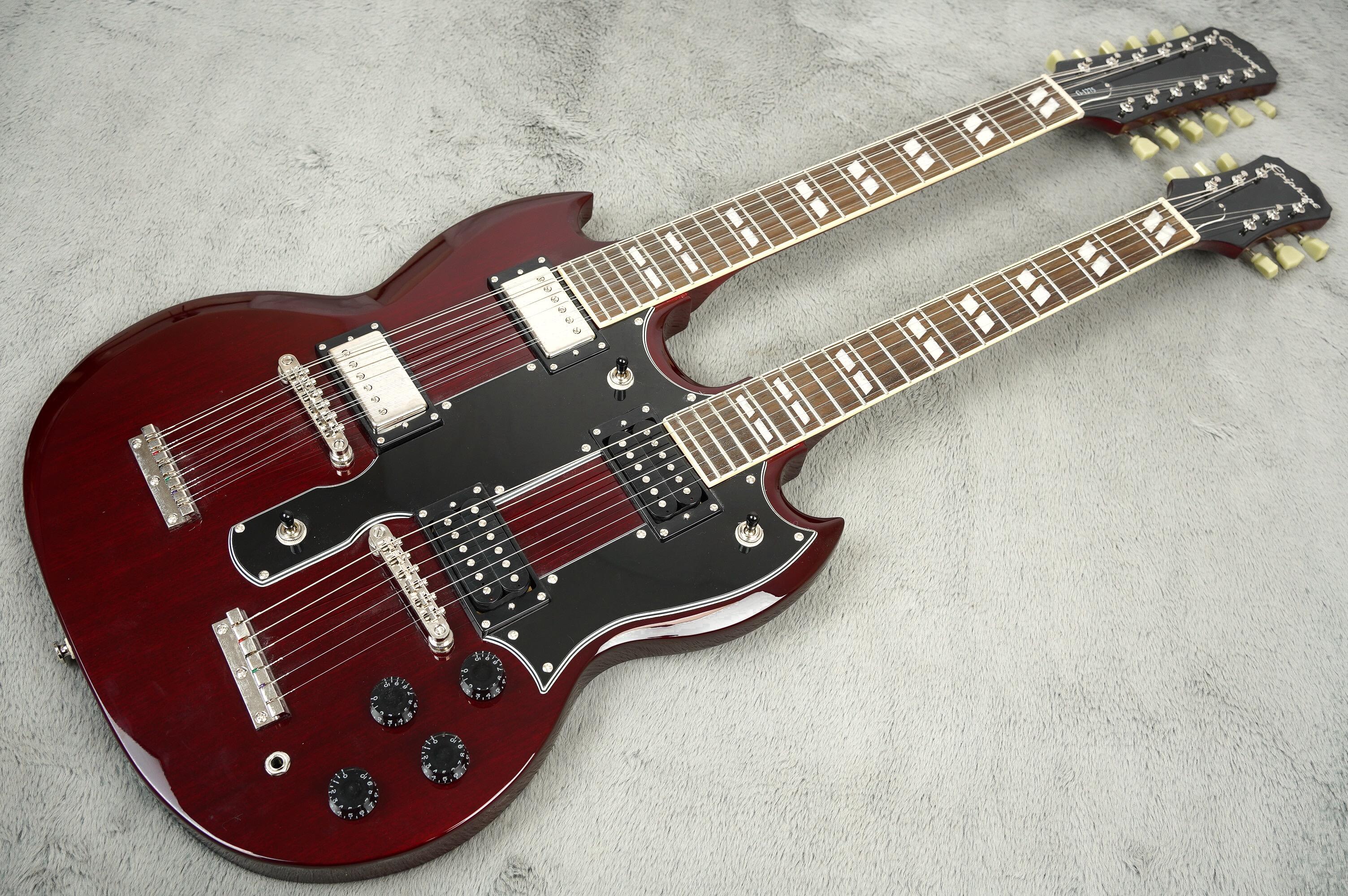 2015 Epiphone G-1275 Jimmy Page Twin Neck