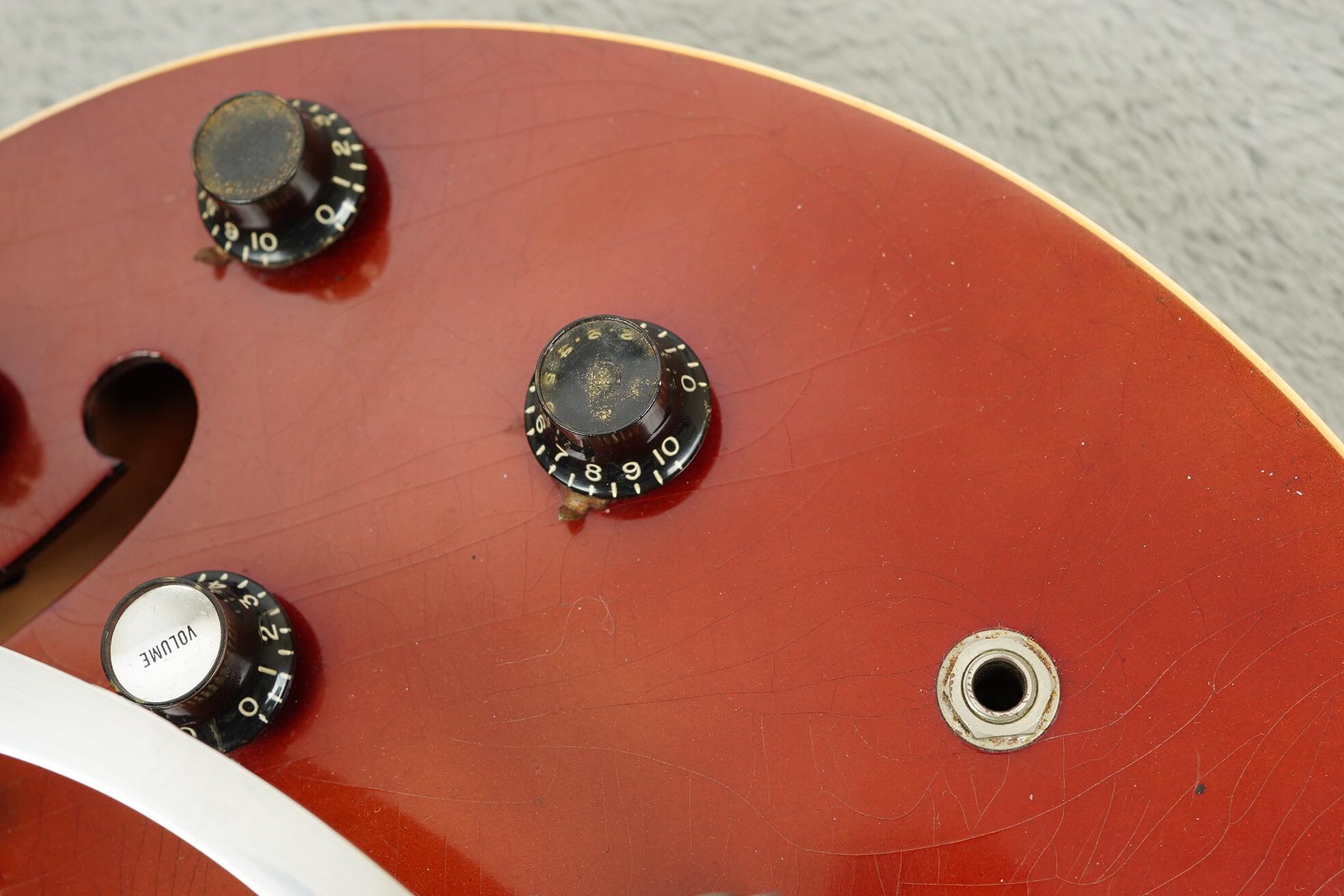 1966 Gibson ES-335 Bigsby, Sparkling Burgundy