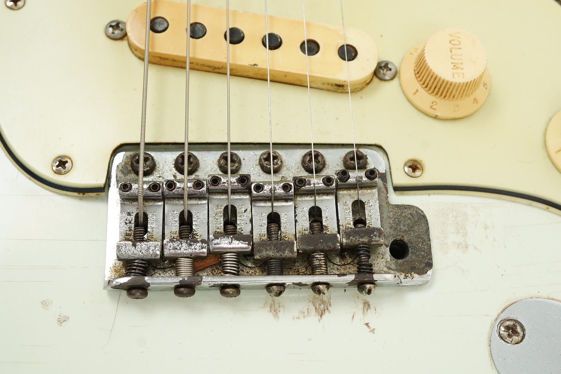 1963 Fender Stratocaster, Sonic Blue Clive Brown, Refin