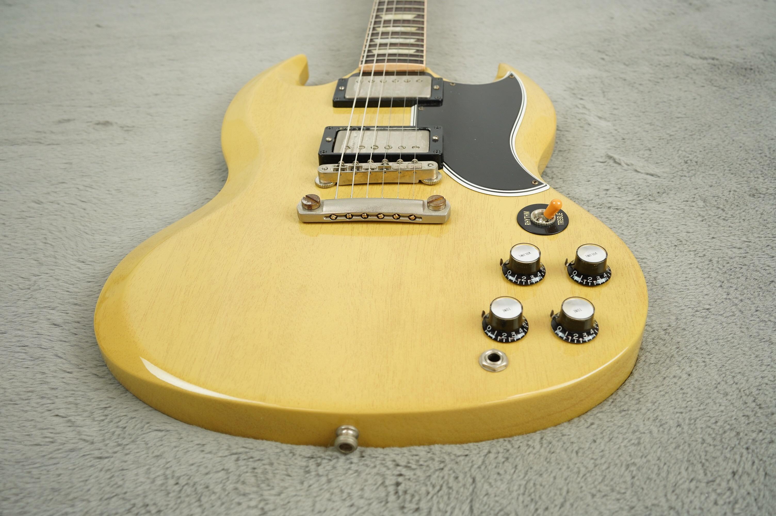 2011 Gibson Custom VOS SG Standard, TV Yellow