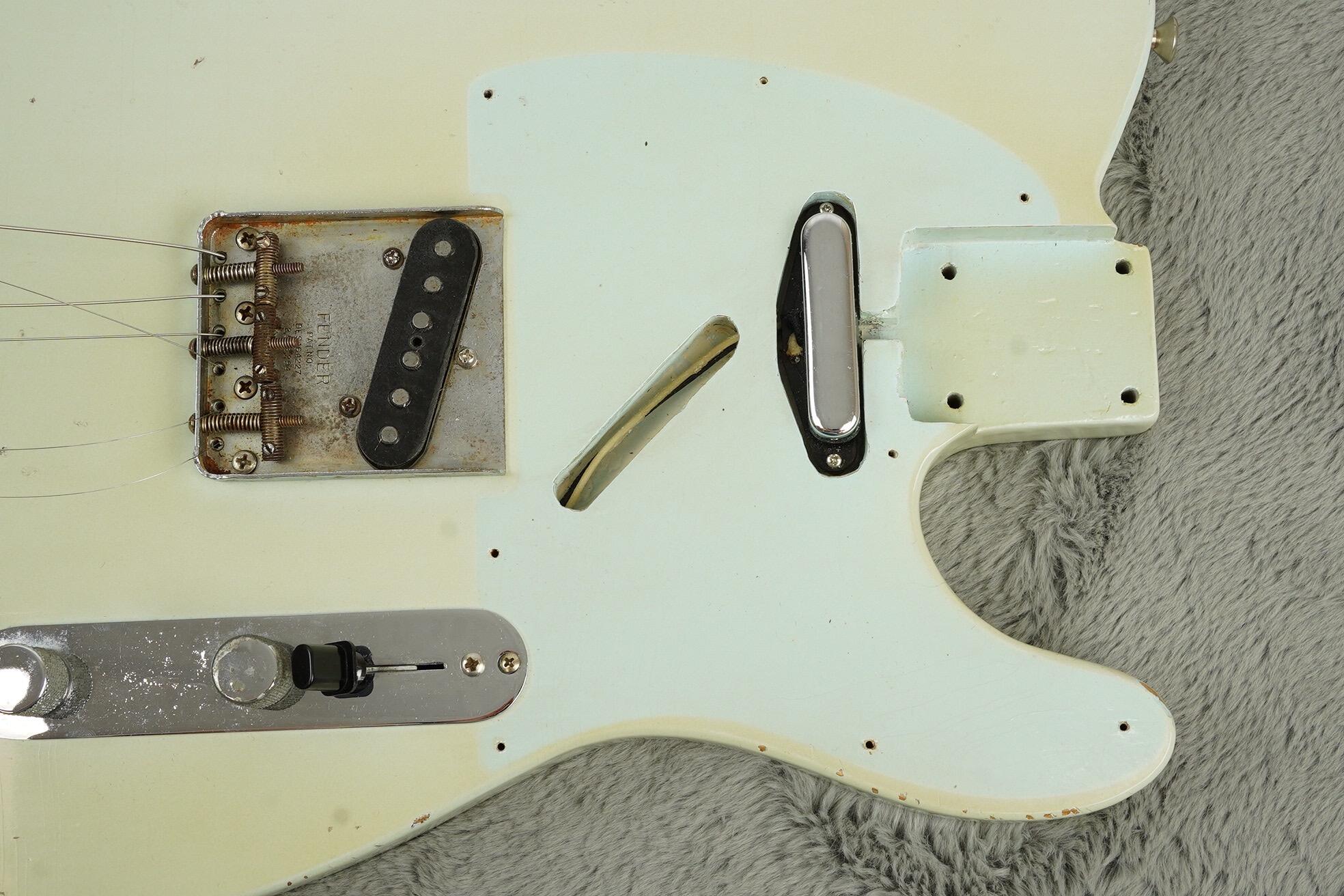 1966 Fender Telecaster, Sonic Blue Refin