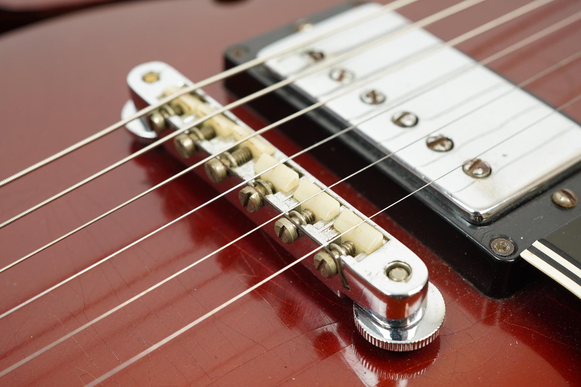 1966 Gibson ES-335 Bigsby, Sparkling Burgundy