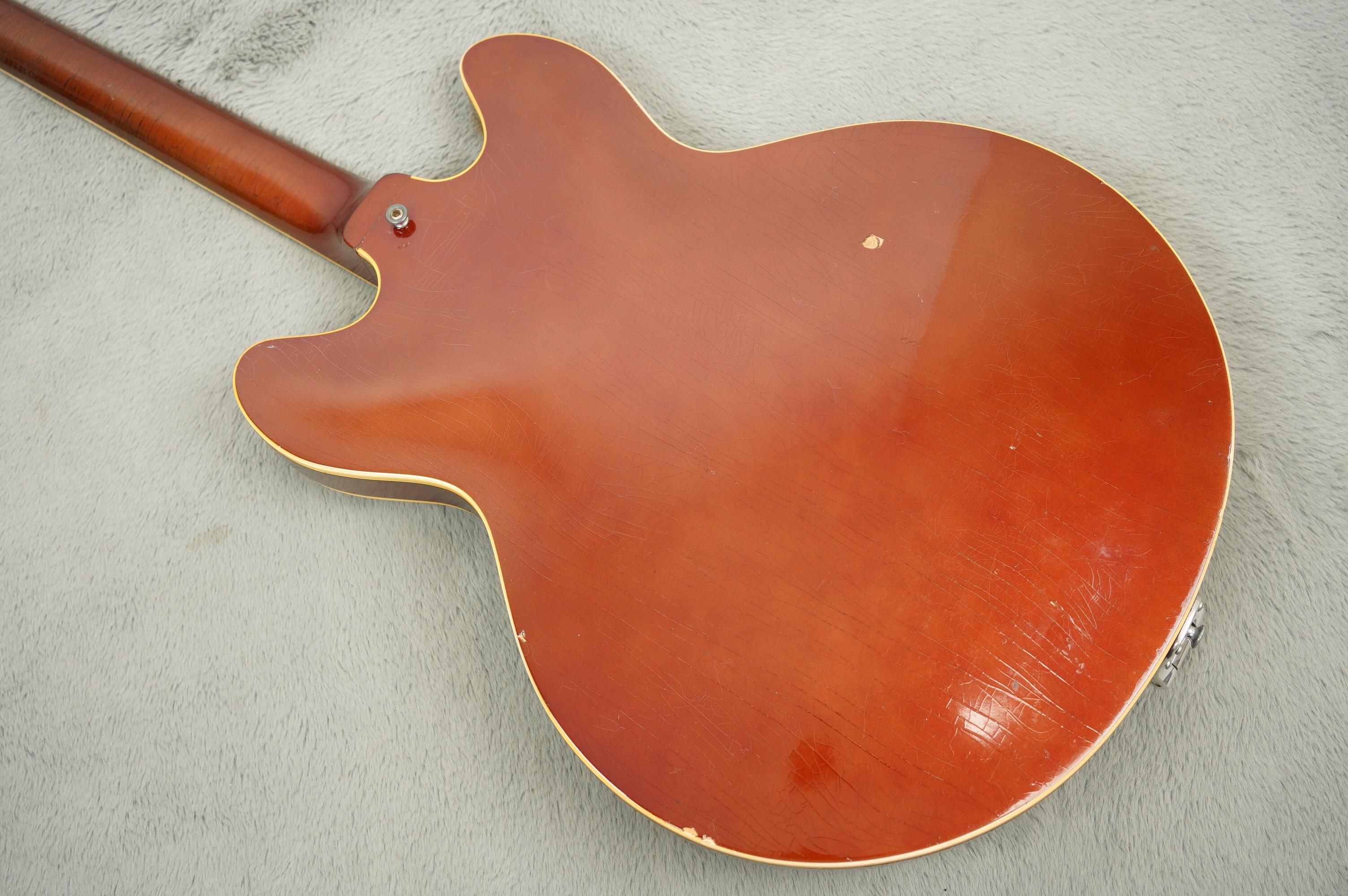 1966 Gibson ES-335 Bigsby, Sparkling Burgundy