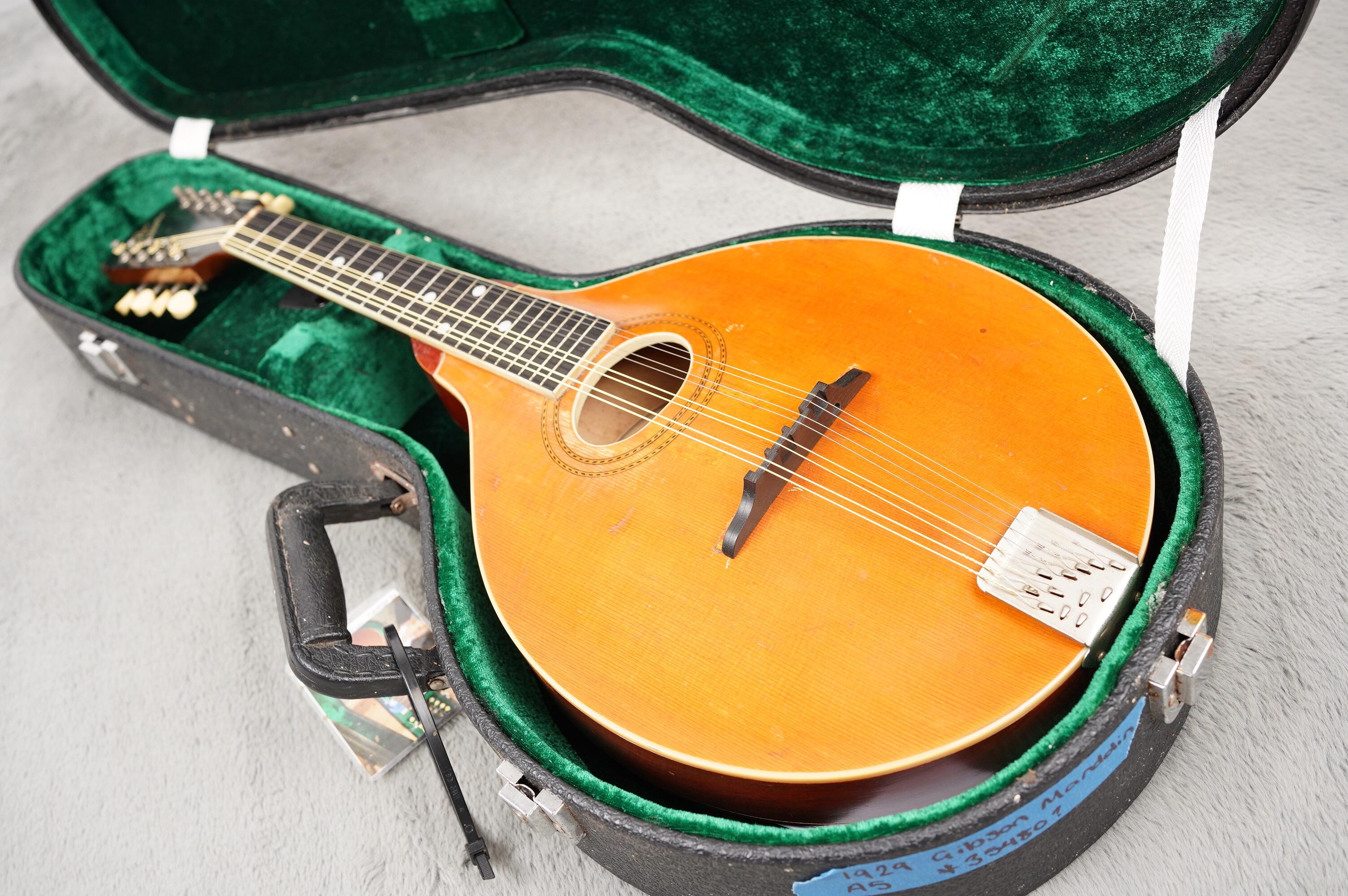 1917 Gibson A-1 Style Mandolin Pumpkin Top