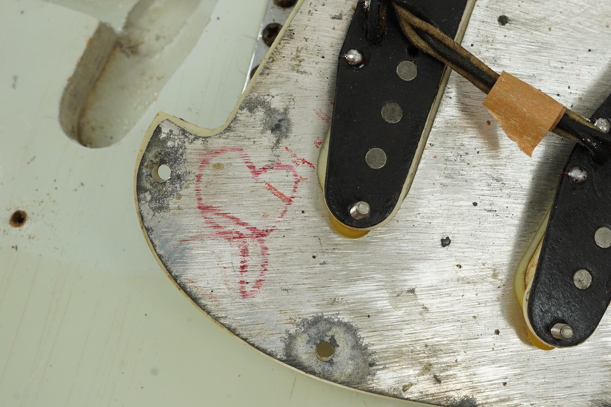 1963 Fender Stratocaster, Sonic Blue Clive Brown, Refin