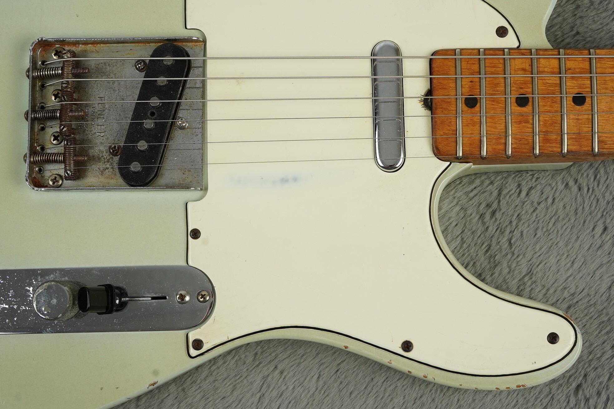 1966 Fender Telecaster, Sonic Blue Refin