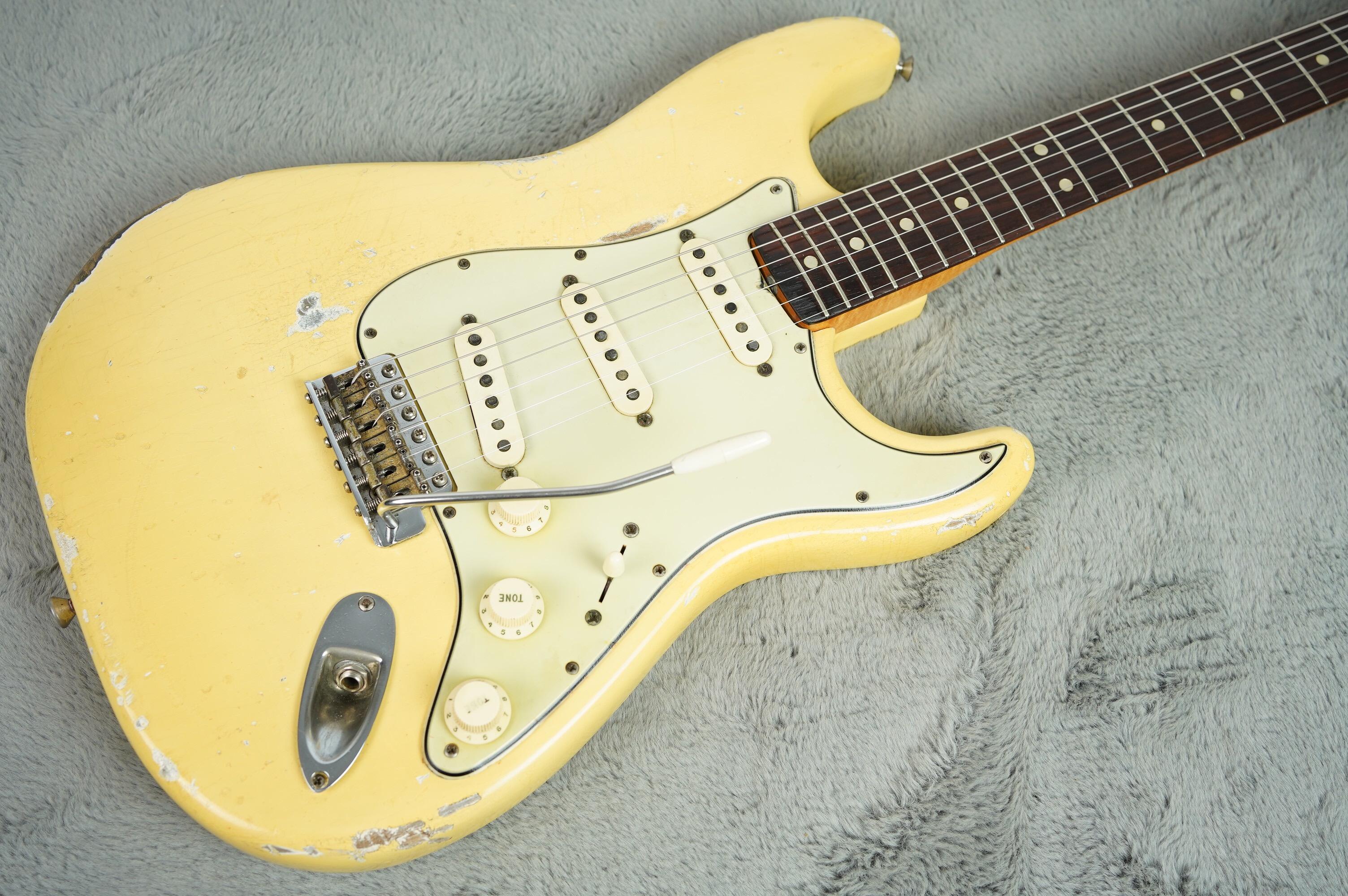 1964 Fender Stratocaster Olympic White Refinish