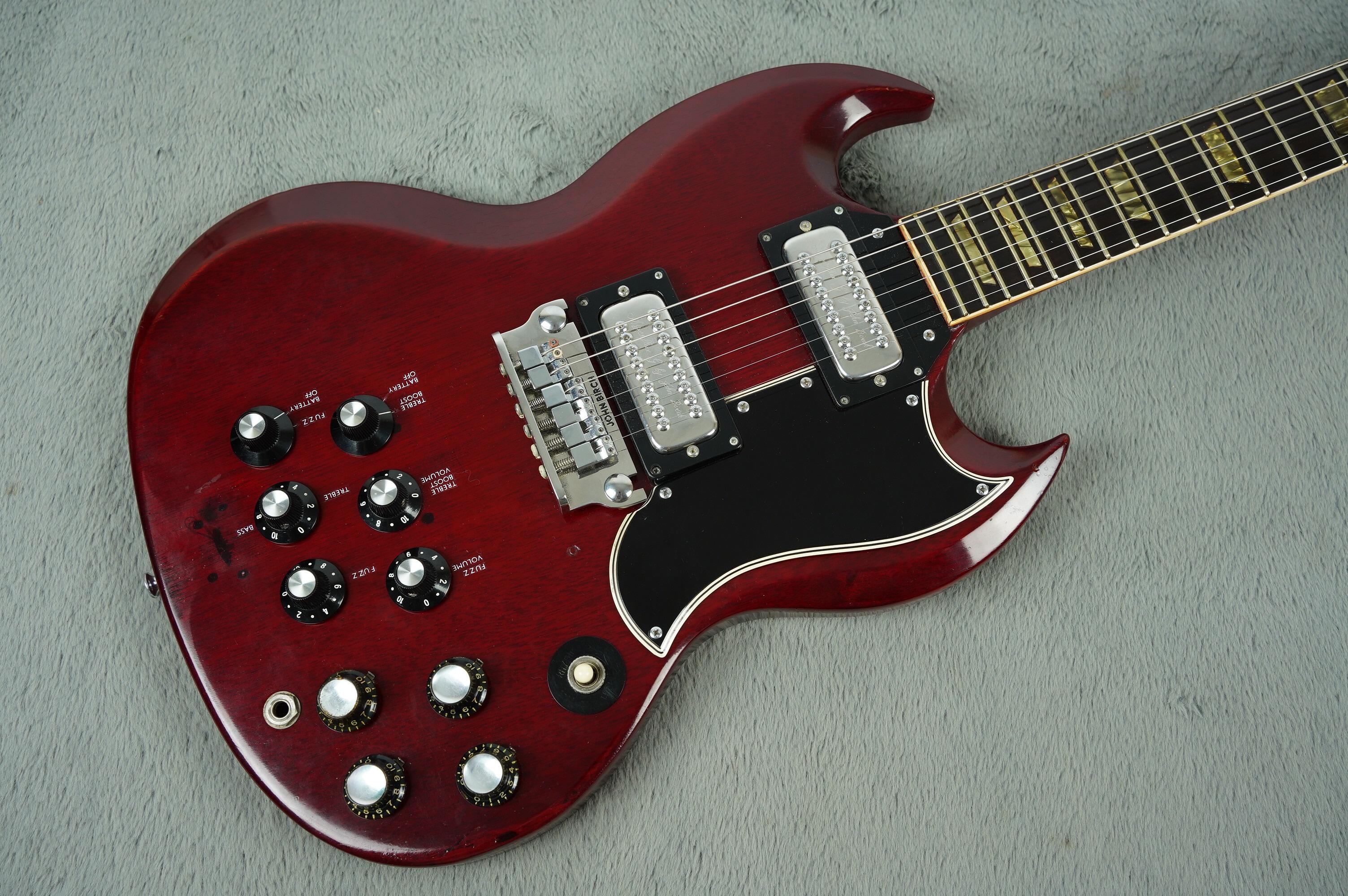 1964 Gibson SG Standard John Birch modified Cherry