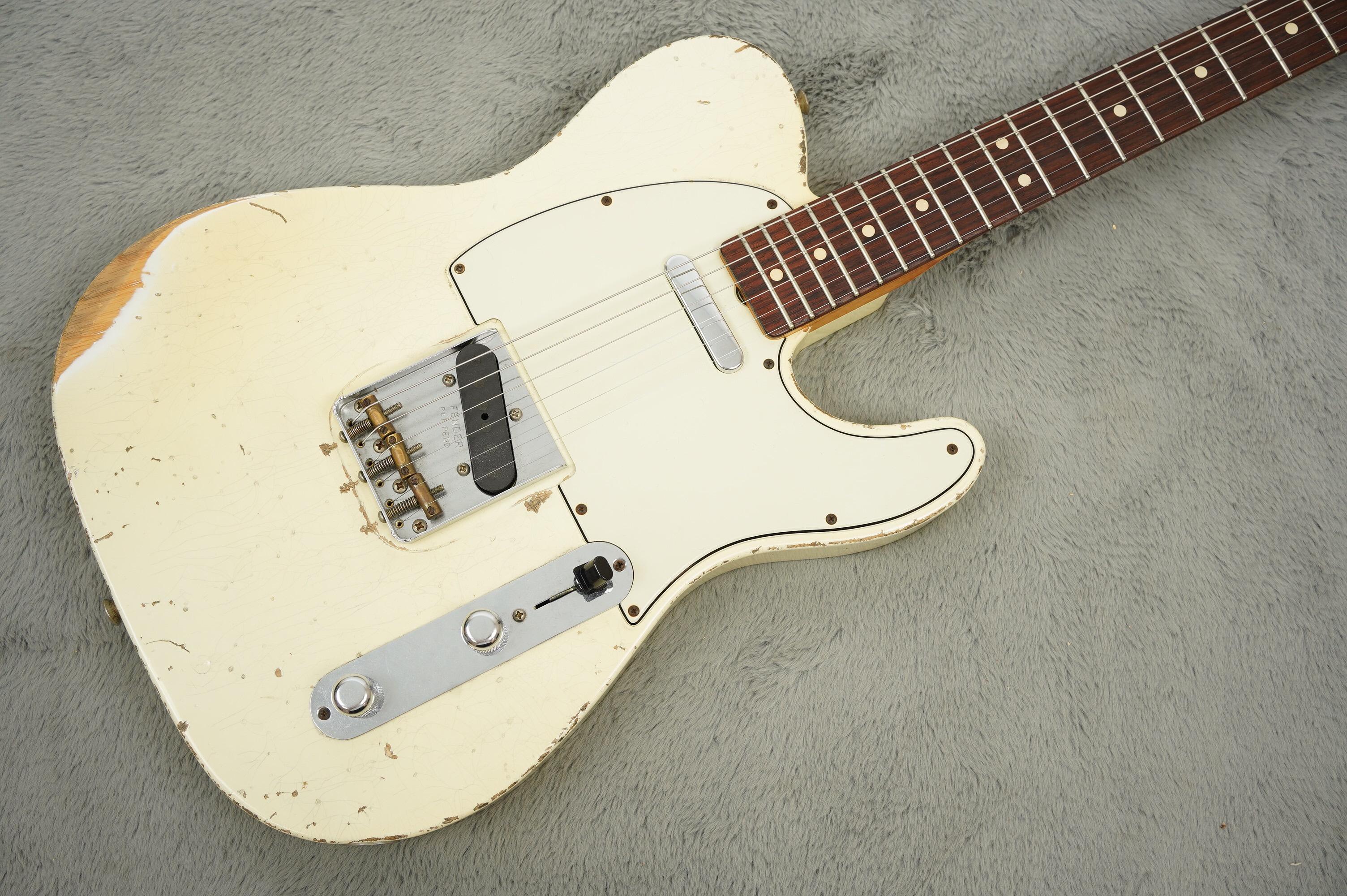 2019 Fender Masterbuilt John Cruz 1960 Telecaster Relic, Olympic White