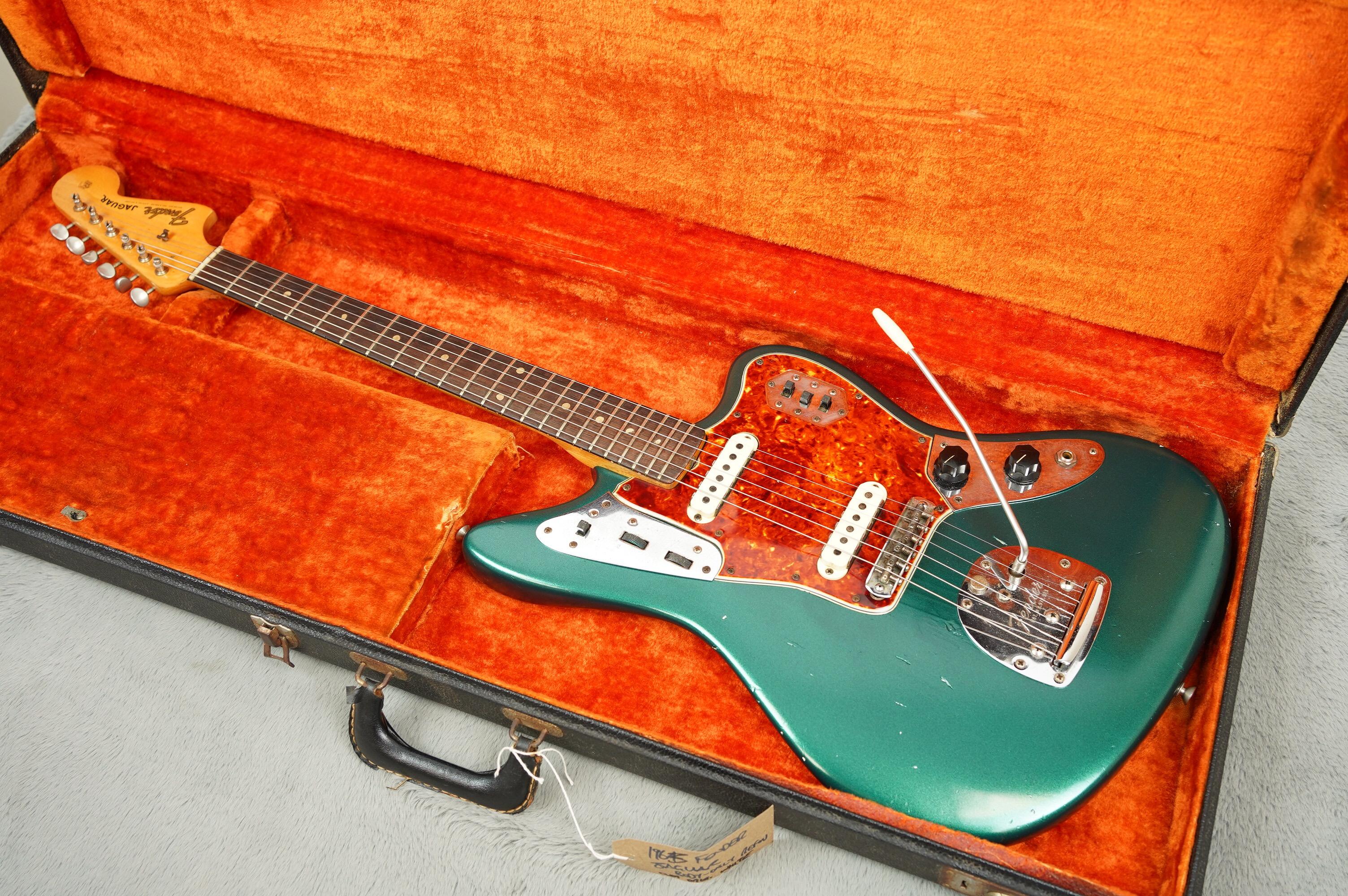 1963 Fender Jaguar Refin, Sherwood Green