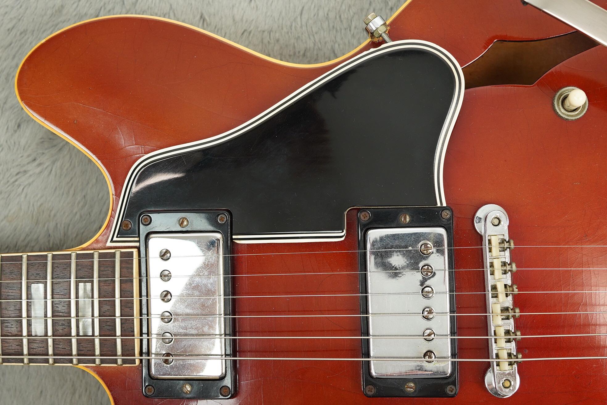 1966 Gibson ES-335 Bigsby, Sparkling Burgundy