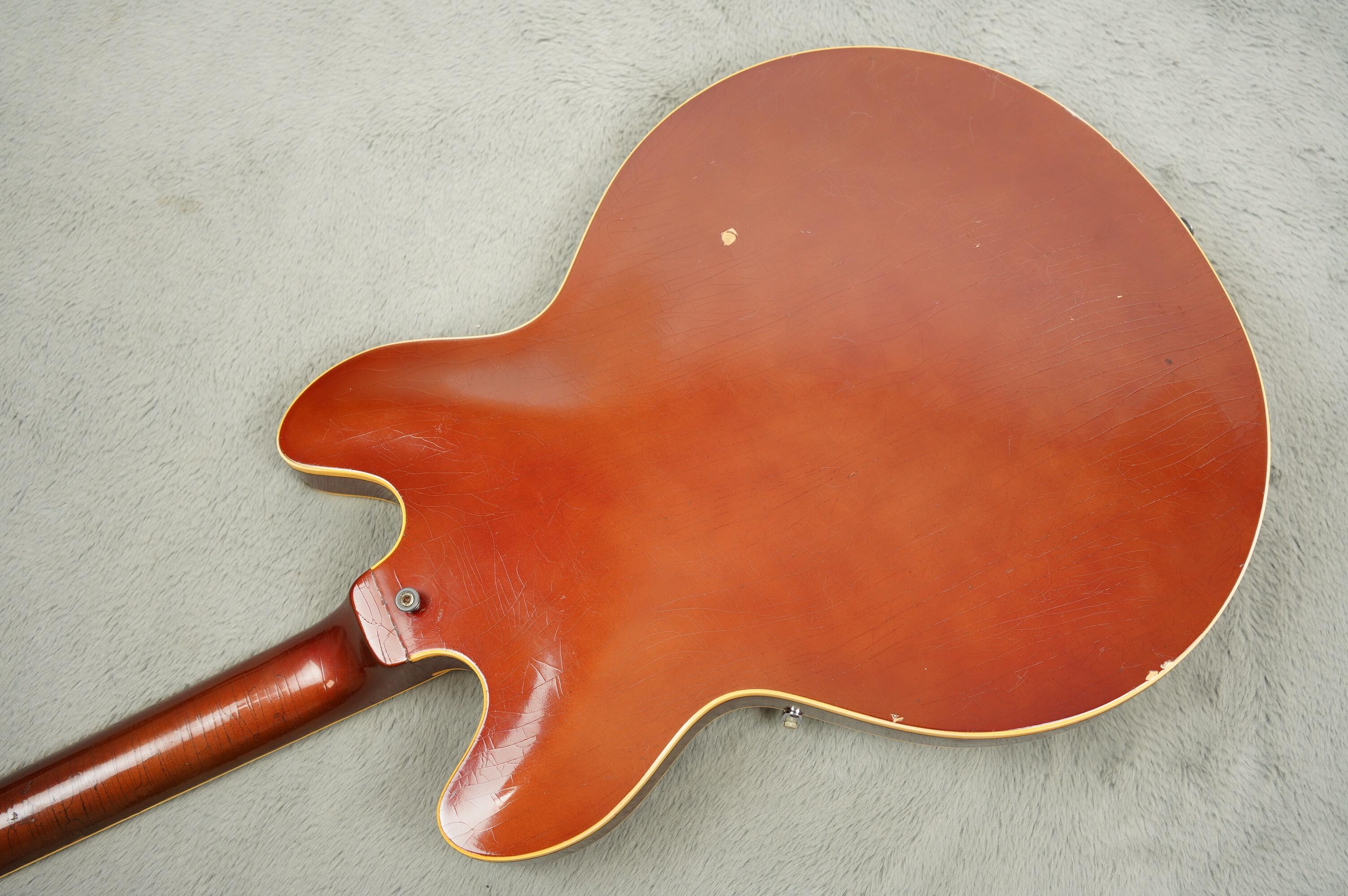 1966 Gibson ES-335 Bigsby, Sparkling Burgundy