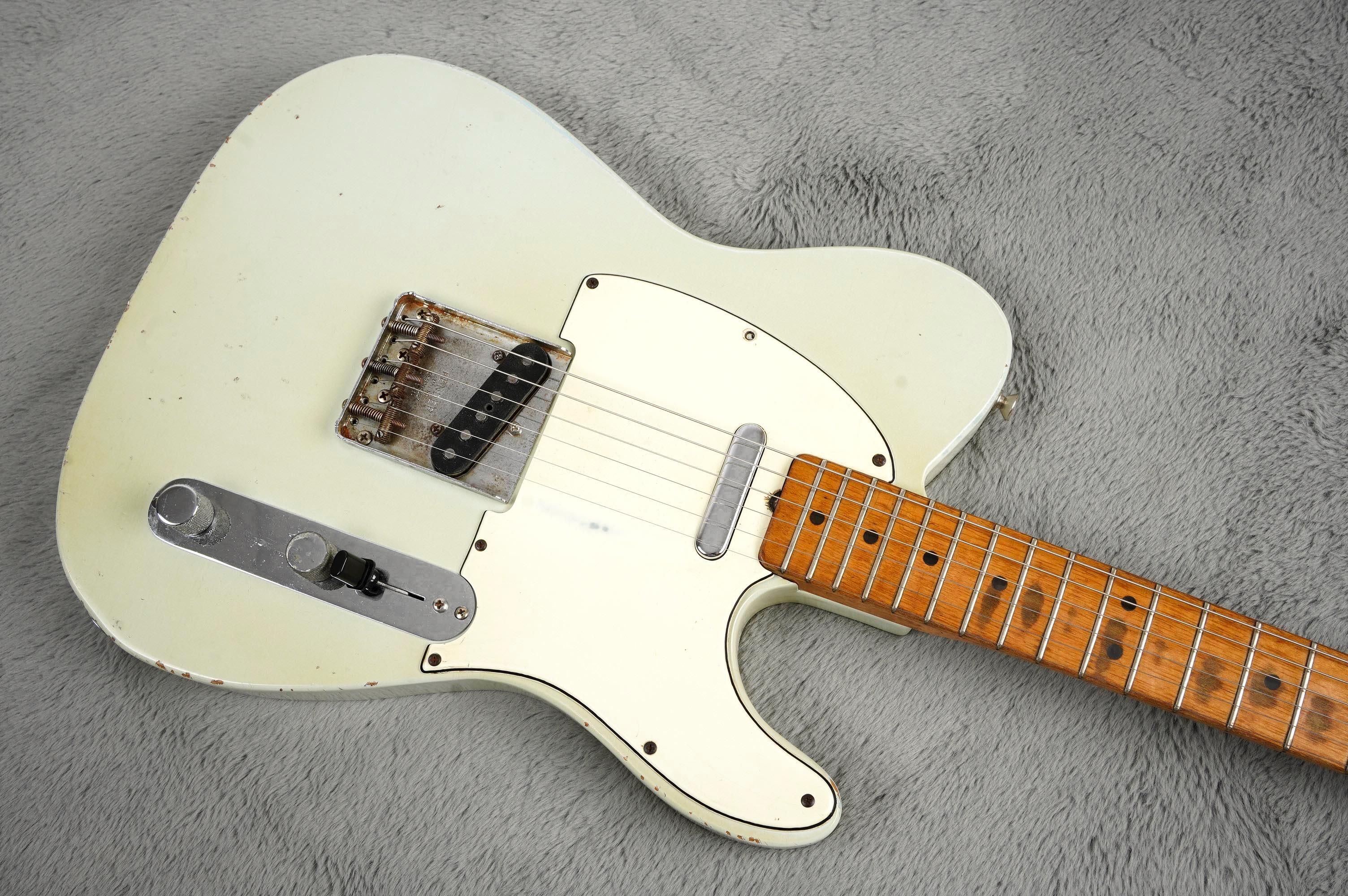 1966 Fender Telecaster, Sonic Blue Refin