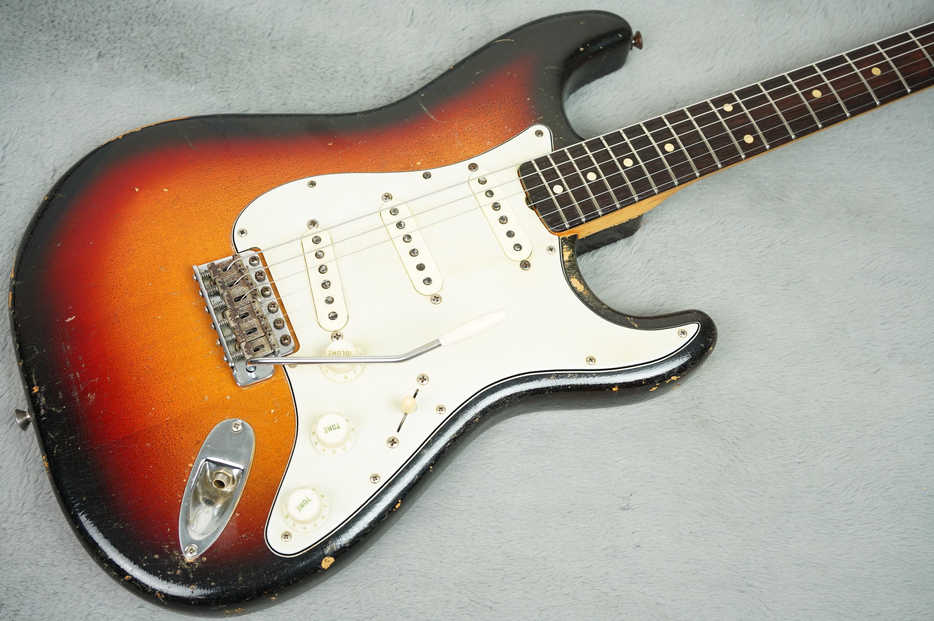animación Locomotora Quejar 1962 Slab board Fender Stratocaster + OHSC (Selmer)