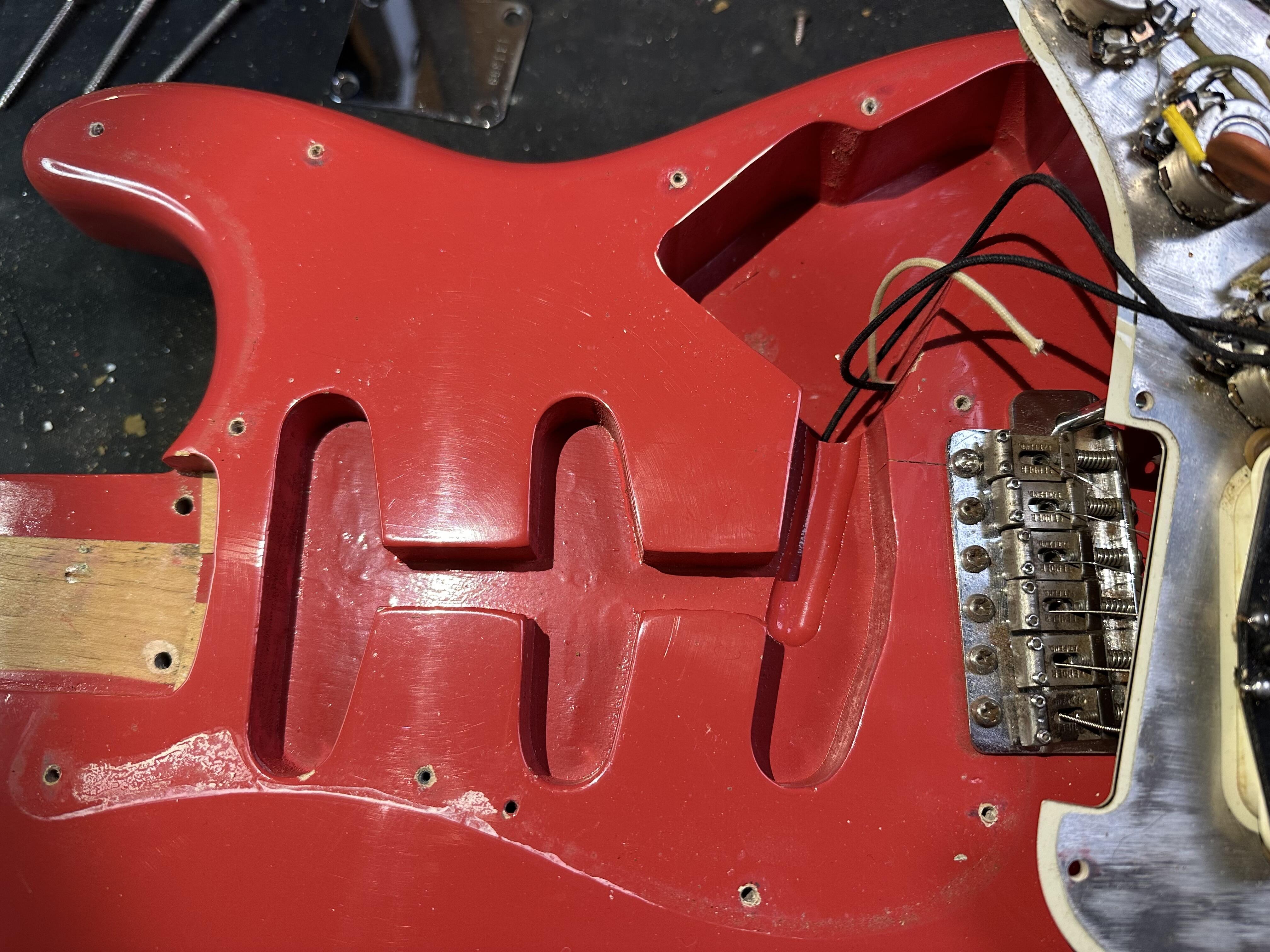 1963 Fender Stratocaster Clive Brown Refin