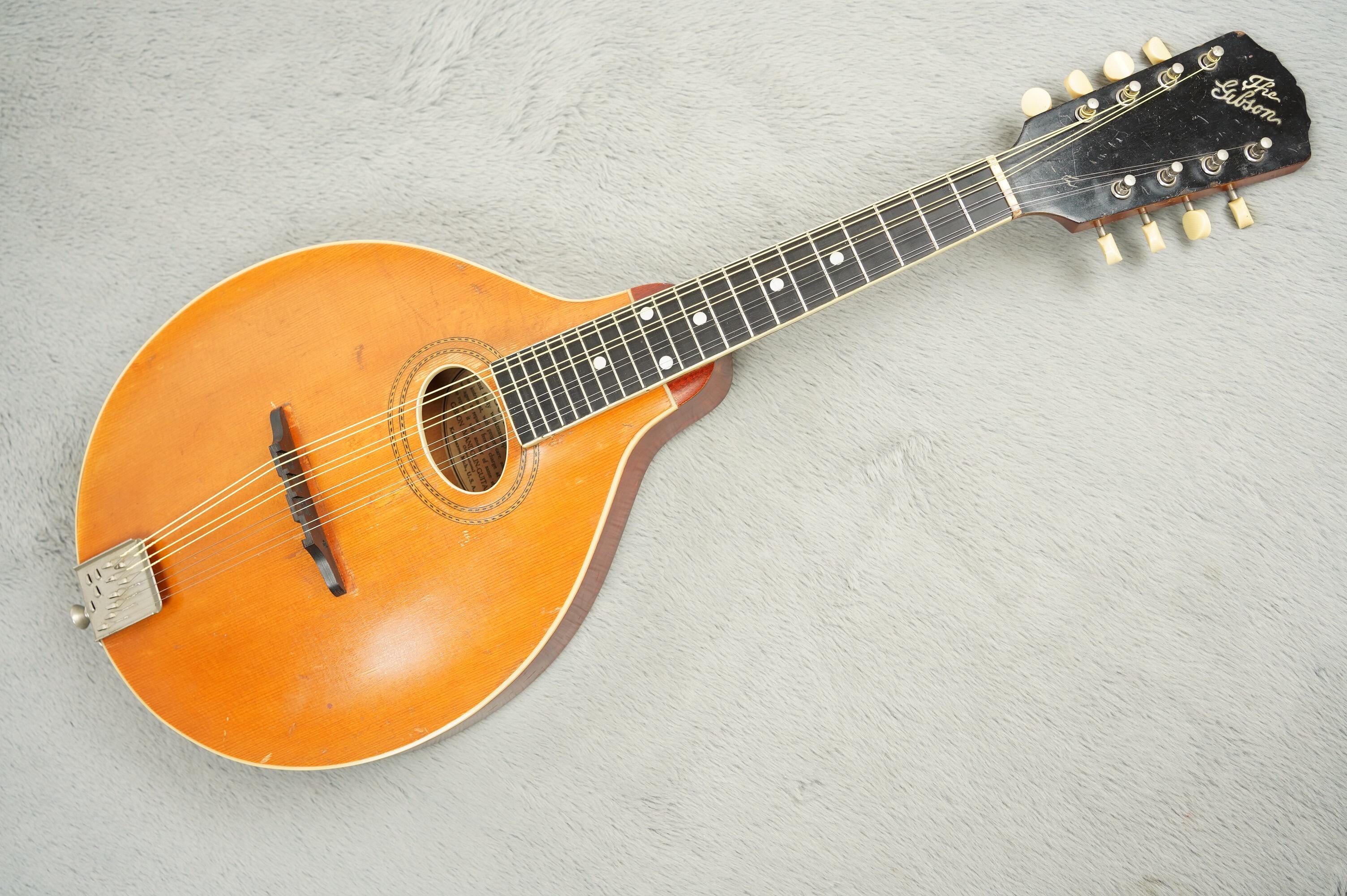 1917 Gibson A-1 Style Mandolin Pumpkin Top