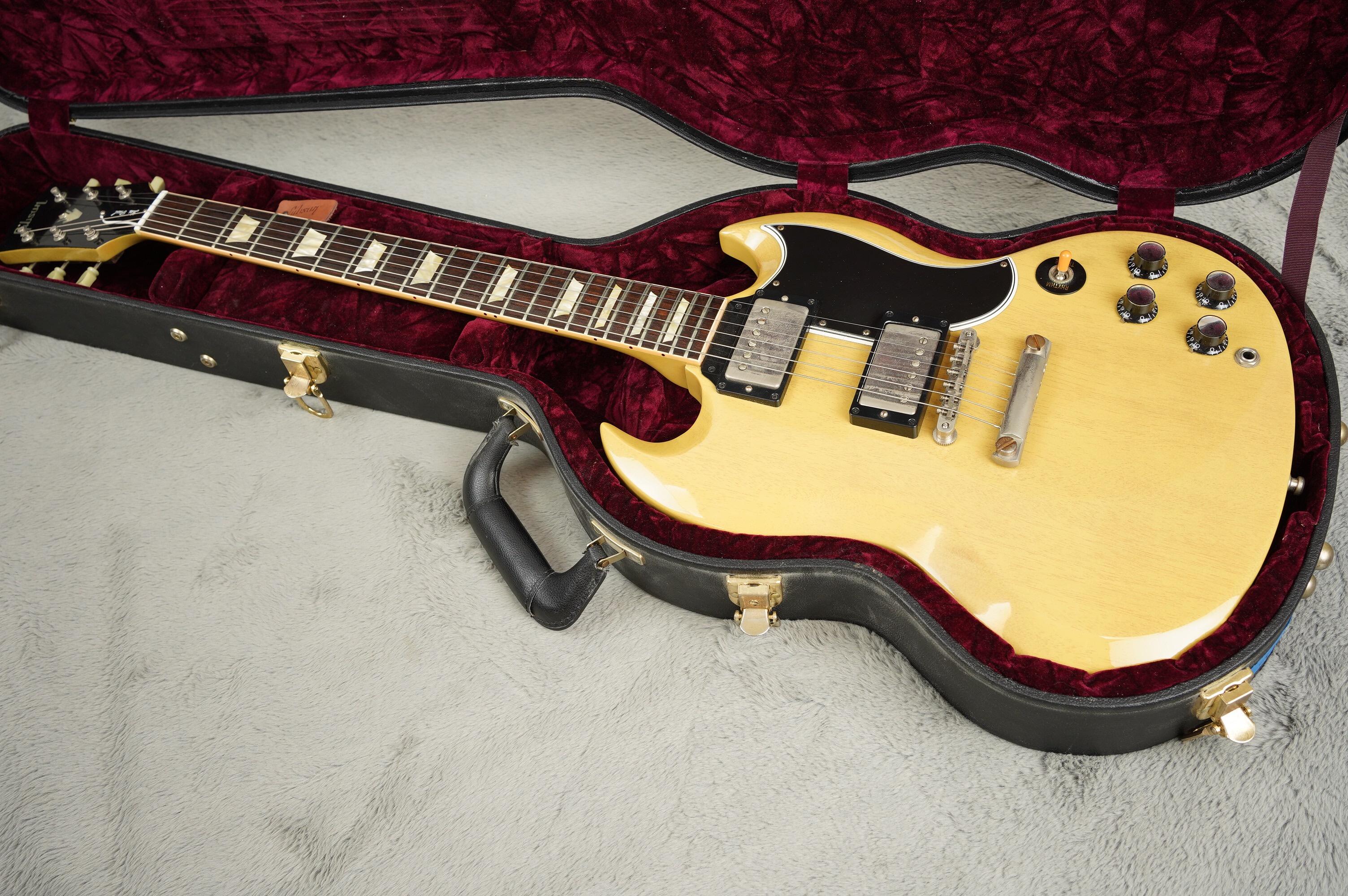 2011 Gibson Custom VOS SG Standard, TV Yellow