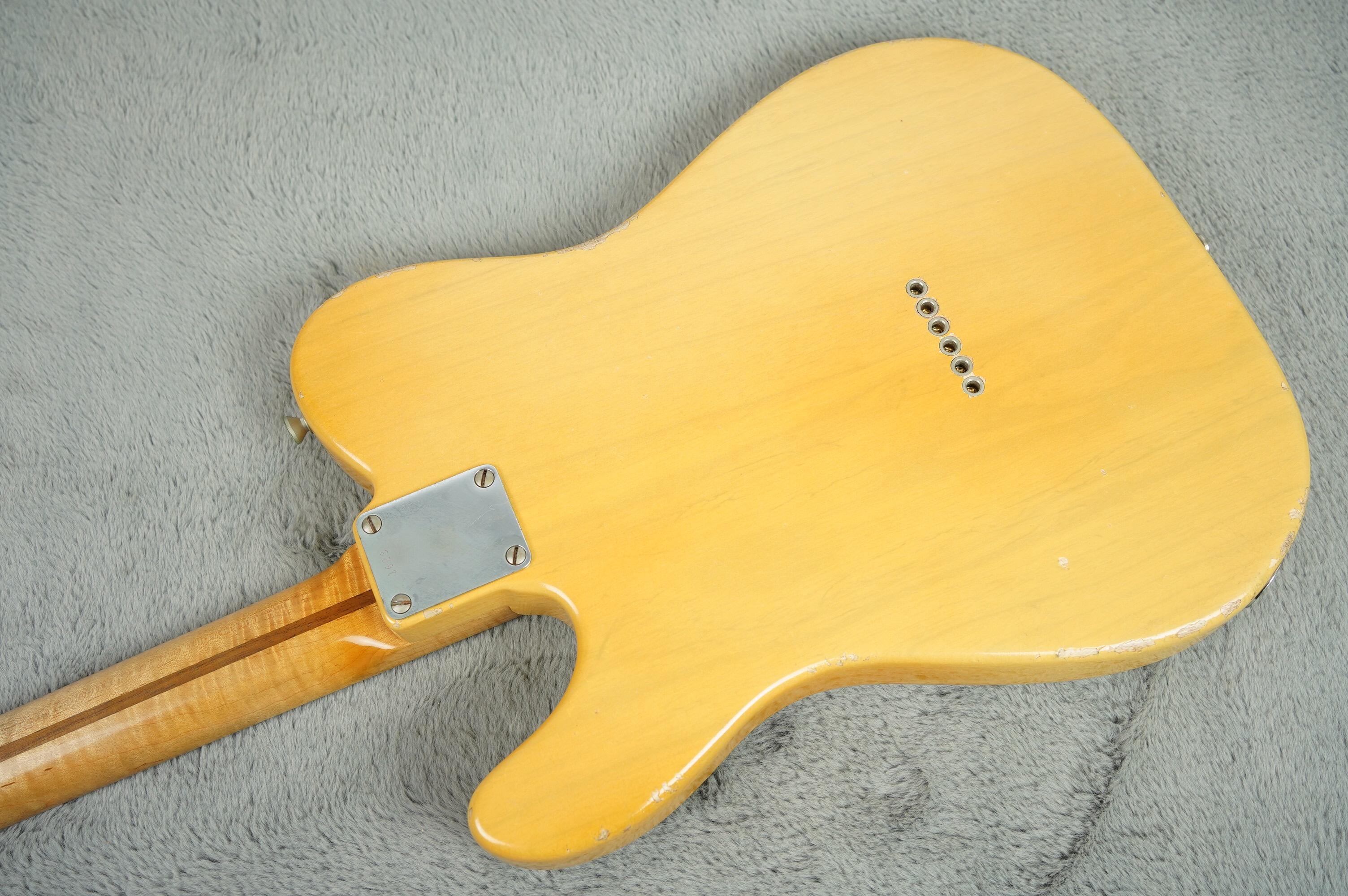 2022 MB Guitars 52-T Blackguard Butterscotch