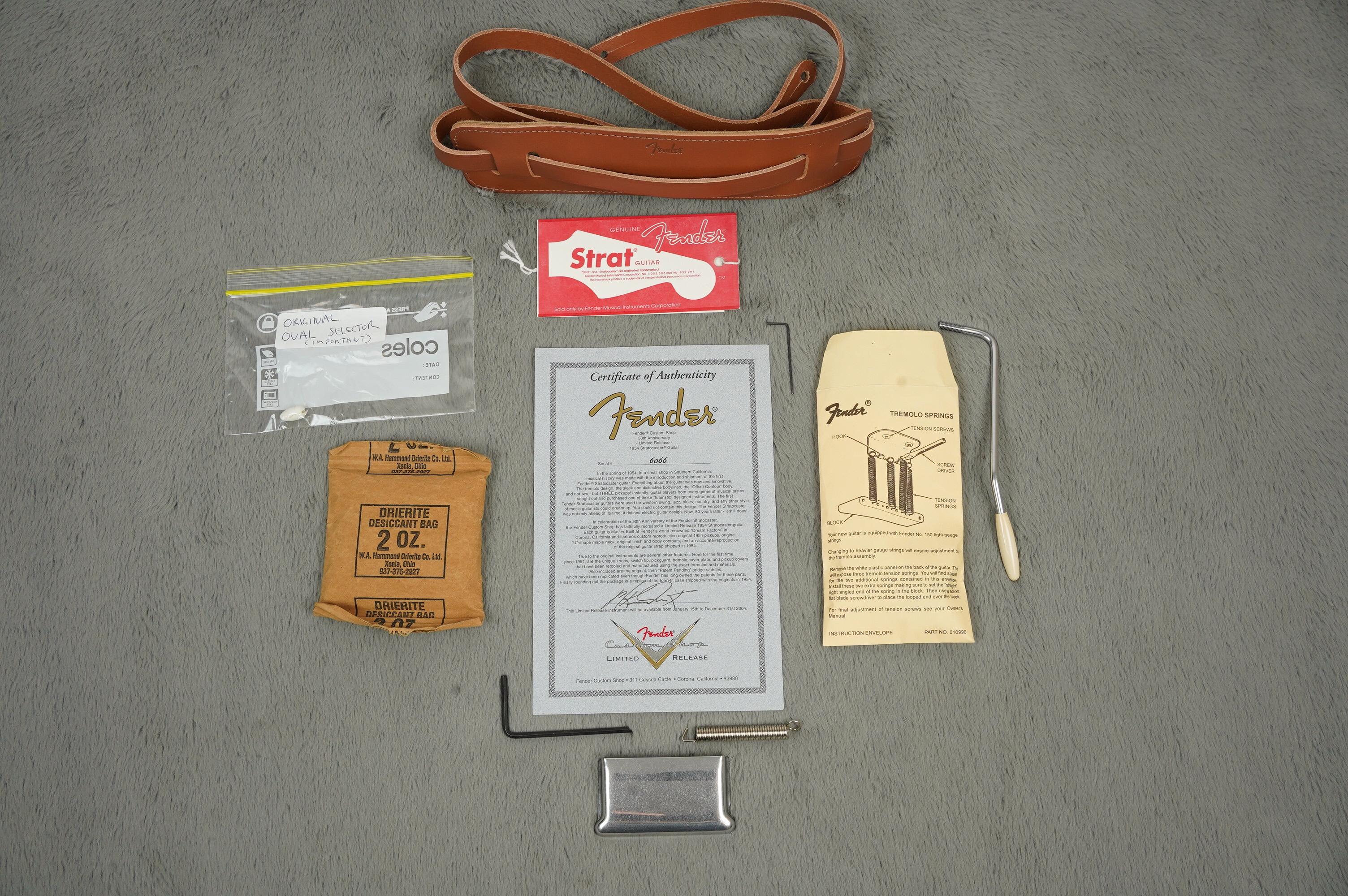 2004 Fender Custom Shop Masterbuilt Mark Kendrick 50th Anniversary 1954 Stratocaster