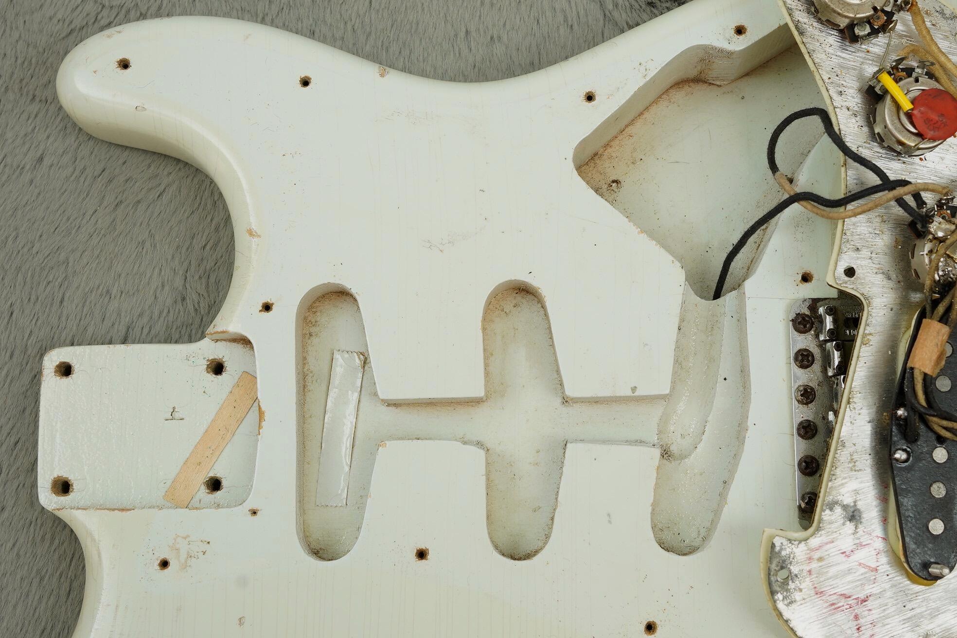 1963 Fender Stratocaster, Sonic Blue Clive Brown, Refin