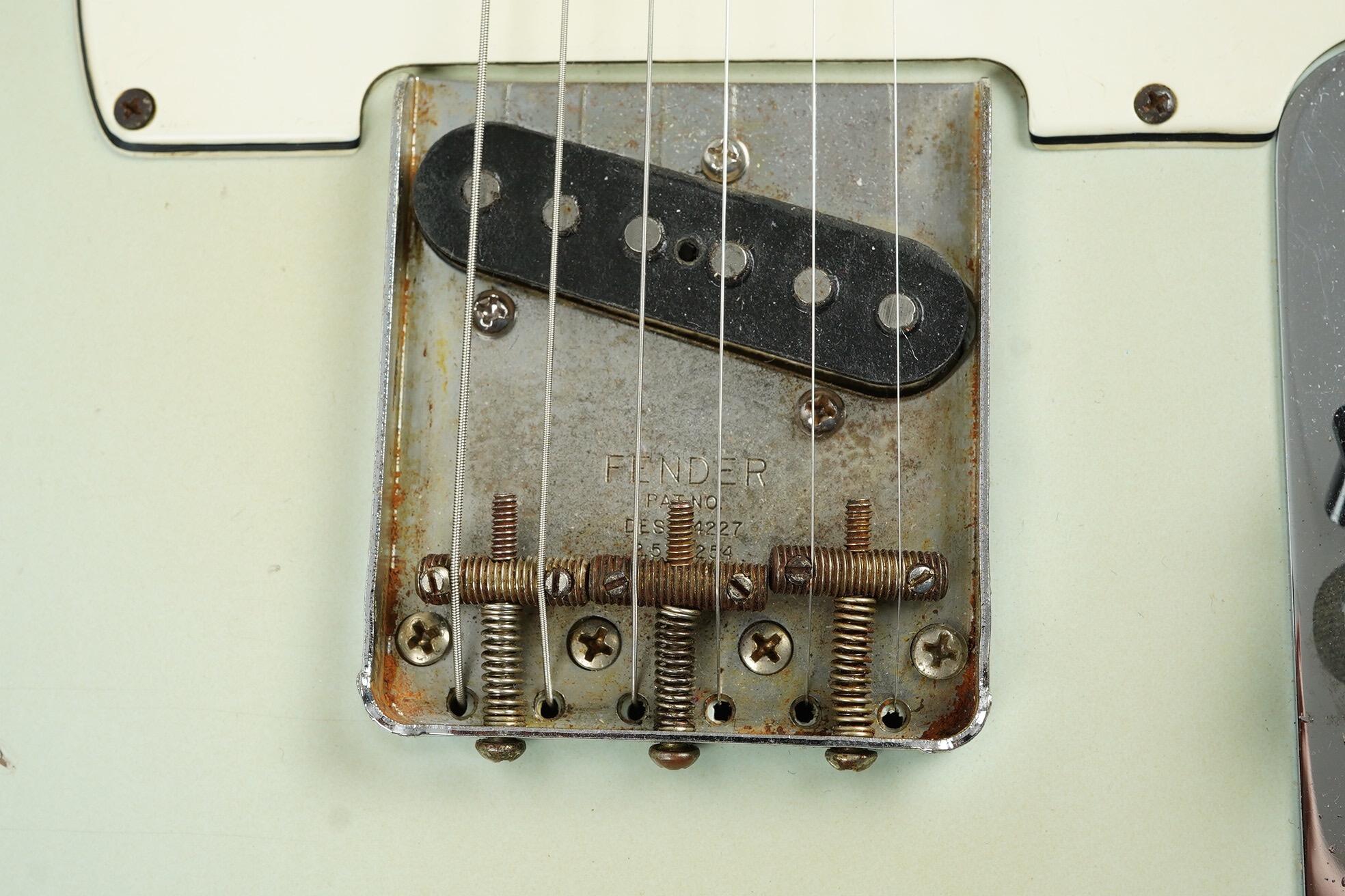 1966 Fender Telecaster, Sonic Blue Refin
