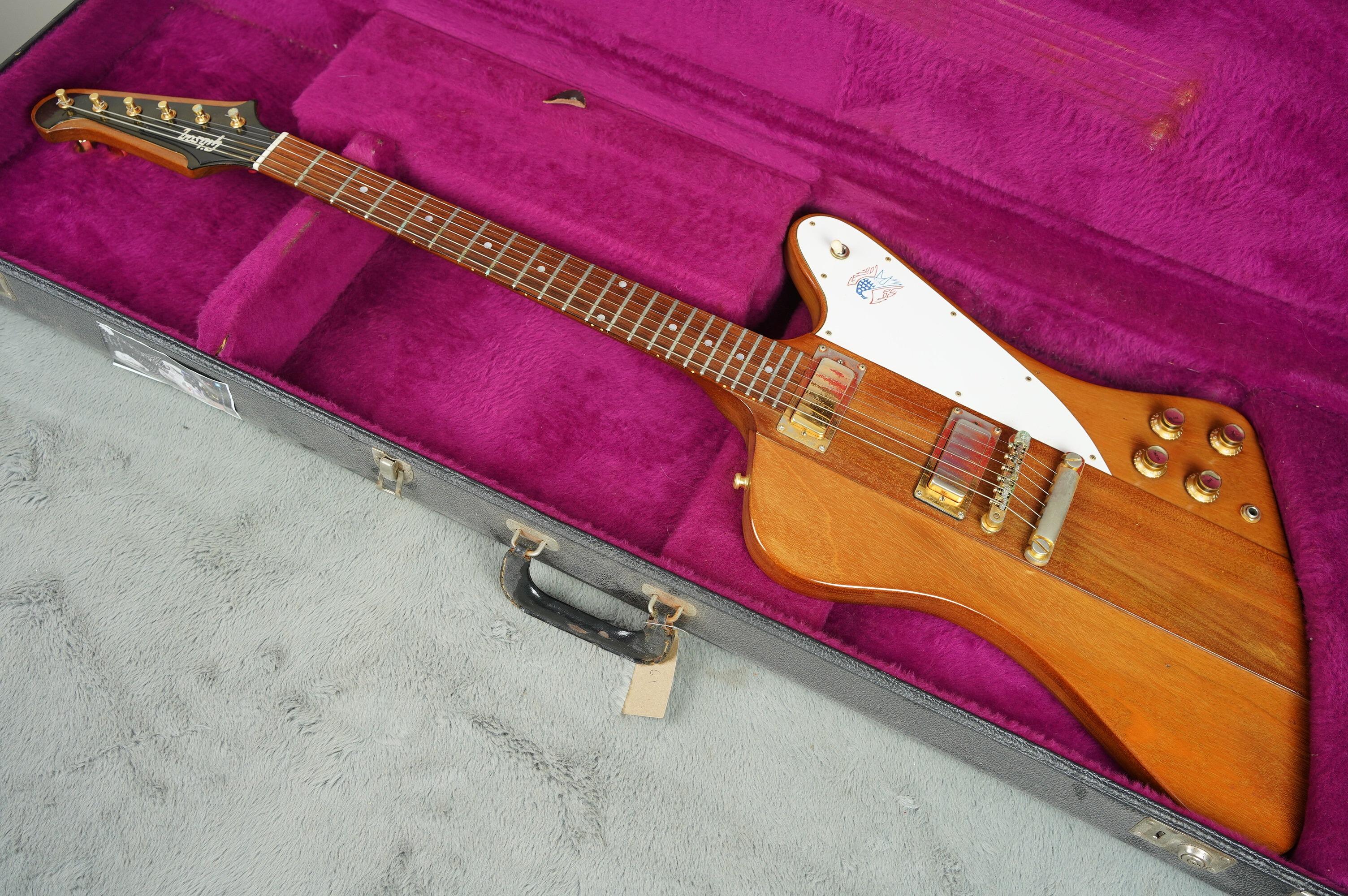 1976 Gibson Bicentennial Firebird + OHSC Bernie Marsden Collection