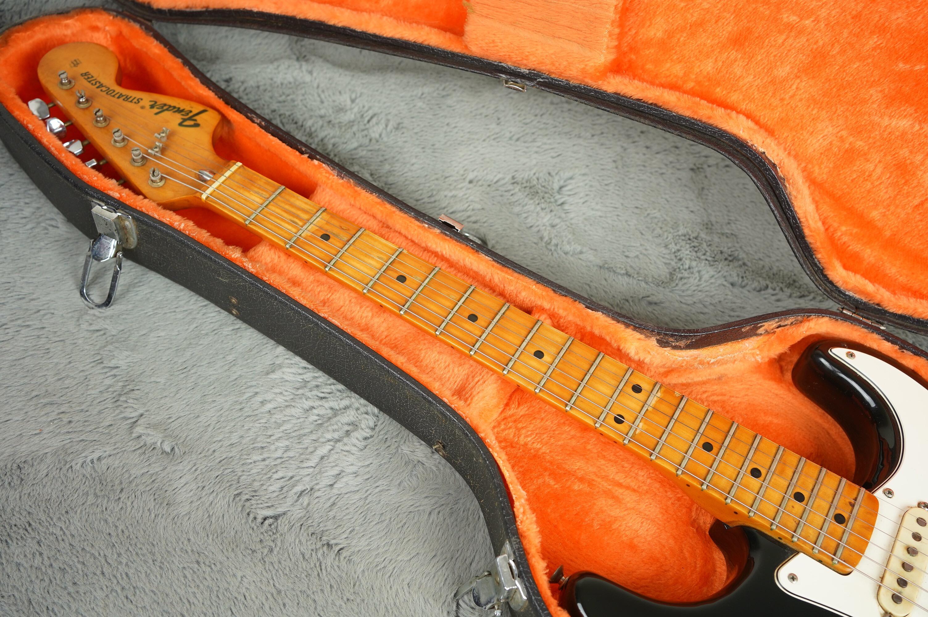 1974 Fender Stratocaster Hardtail Black