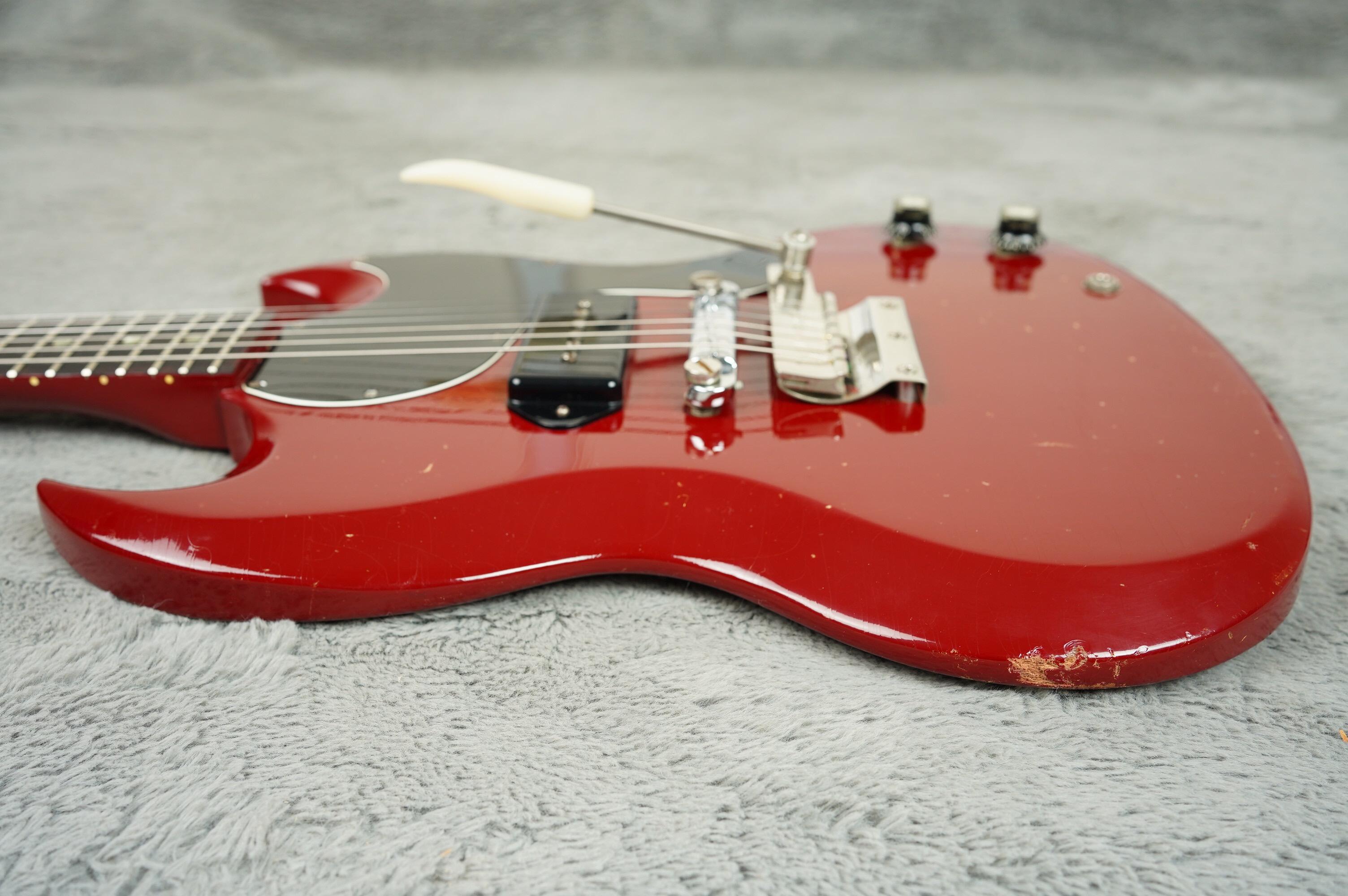 1965 Gibson SG Junior Ember Red