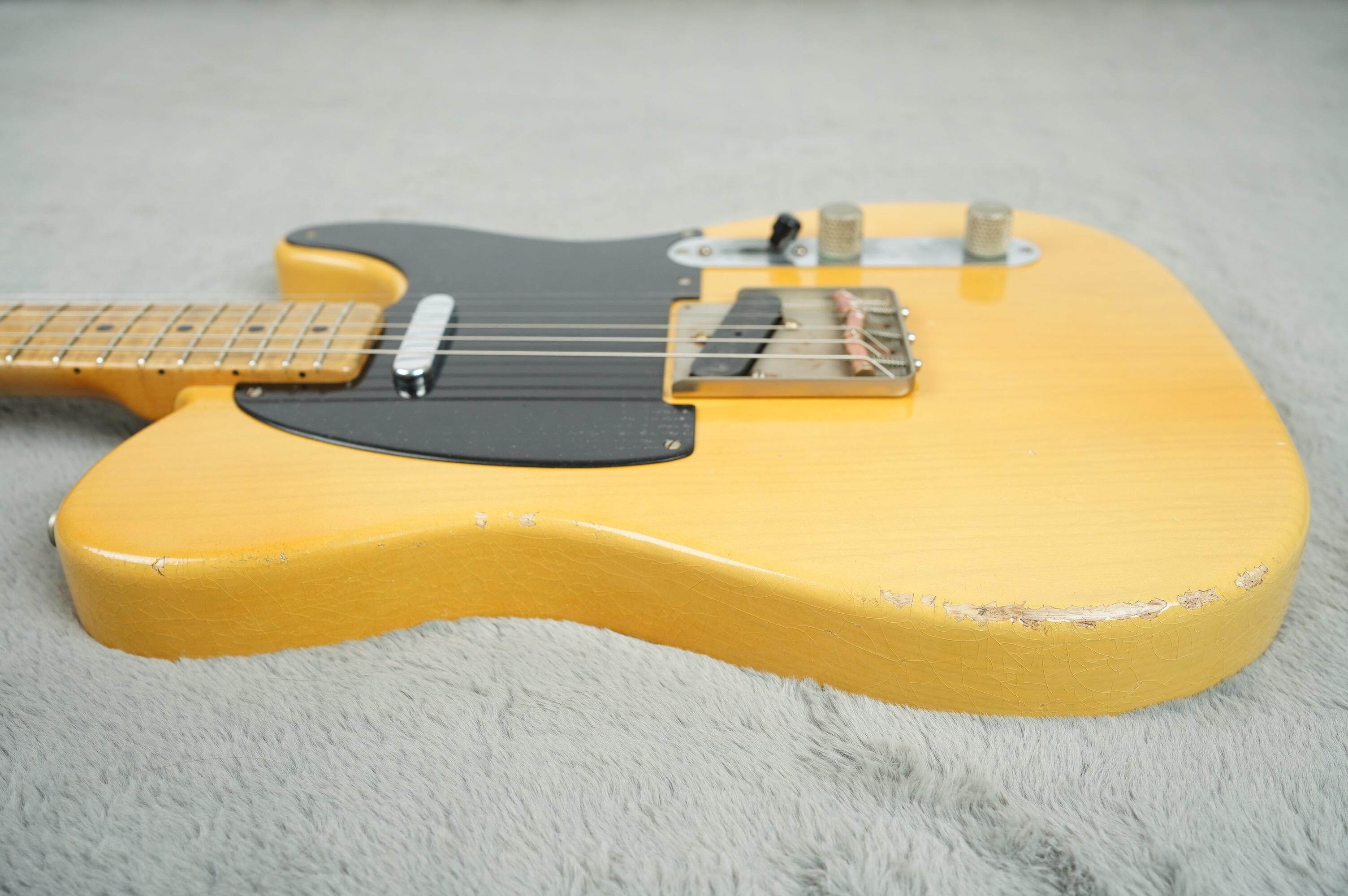 2022 MB Guitars 52-T Blackguard Butterscotch