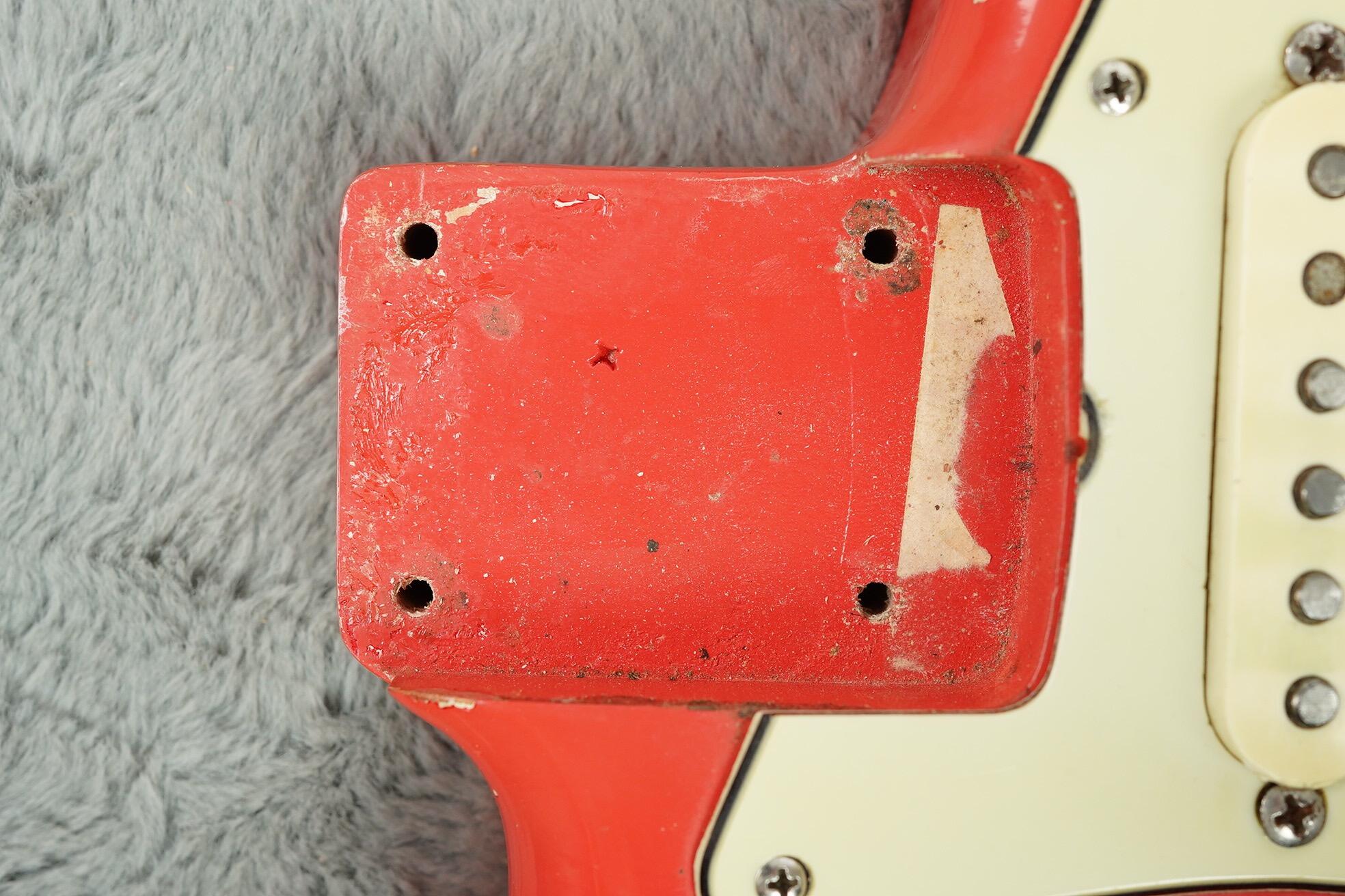 1961 Fender Stratocaster Fiesta Red 'Remo Strat'