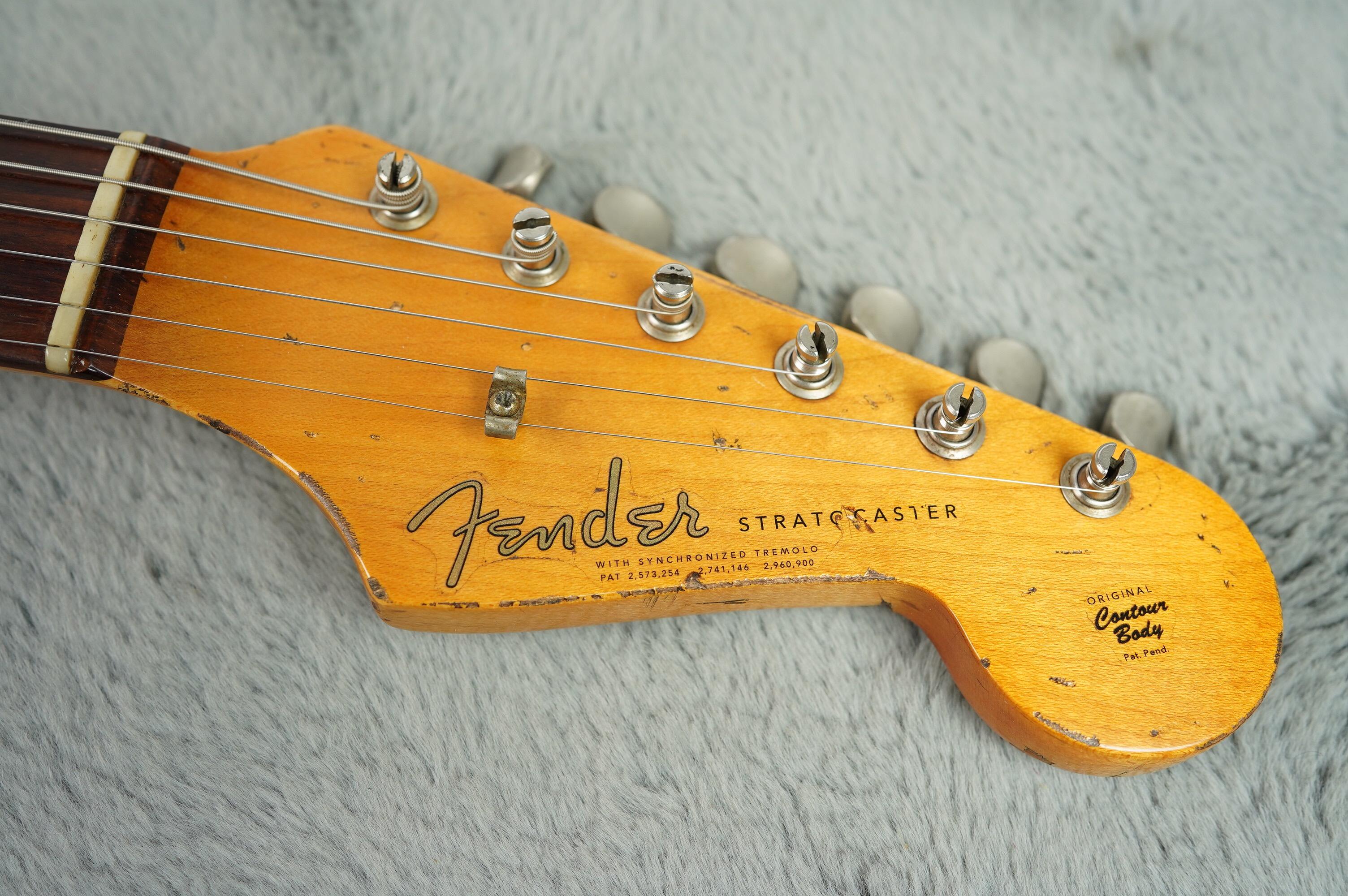 1964 Fender Stratocaster Olympic White Refinish