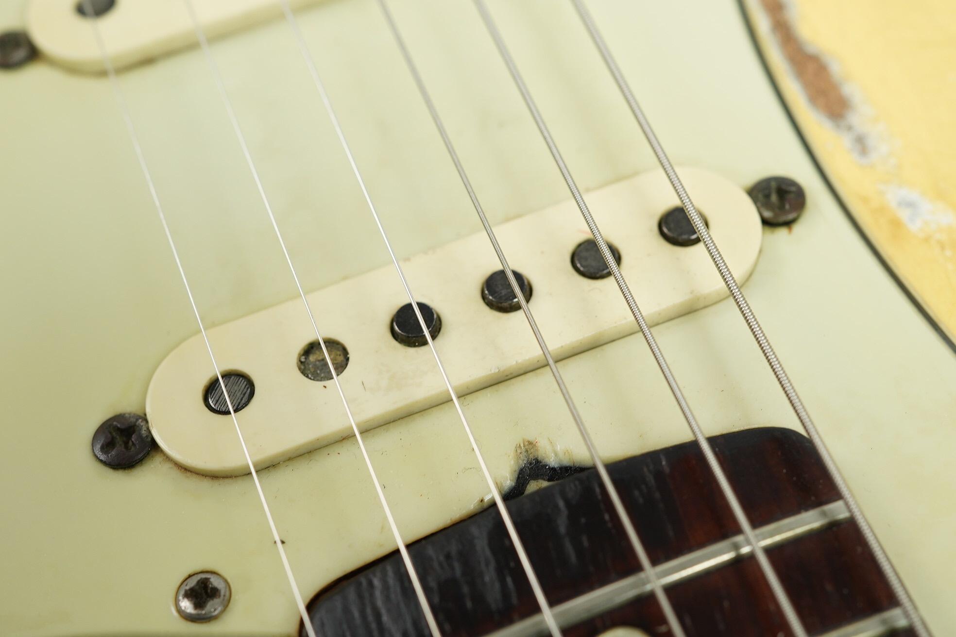 1964 Fender Stratocaster Olympic White Refinish