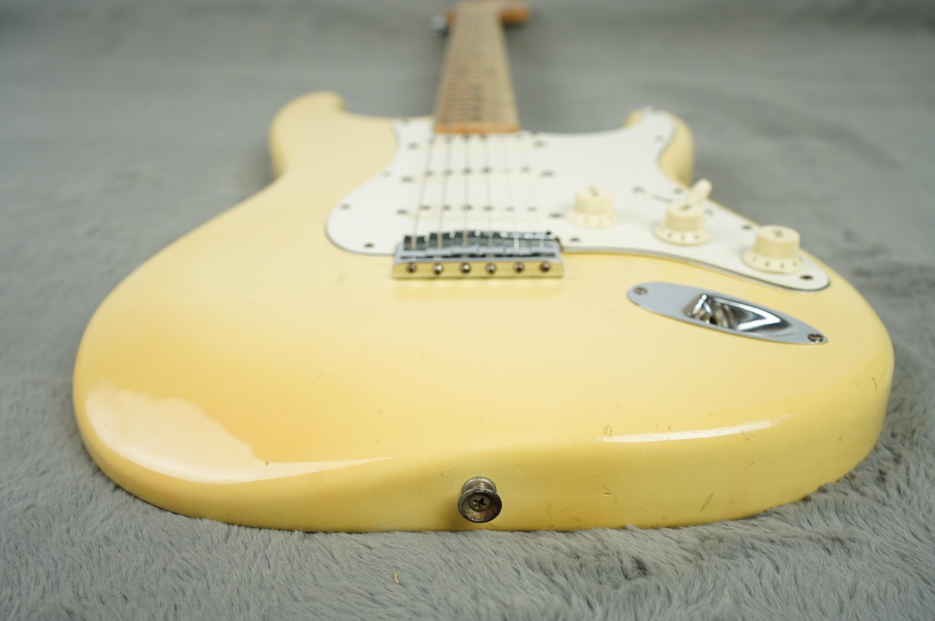1973 Stratocaster Hardtail Olympic White