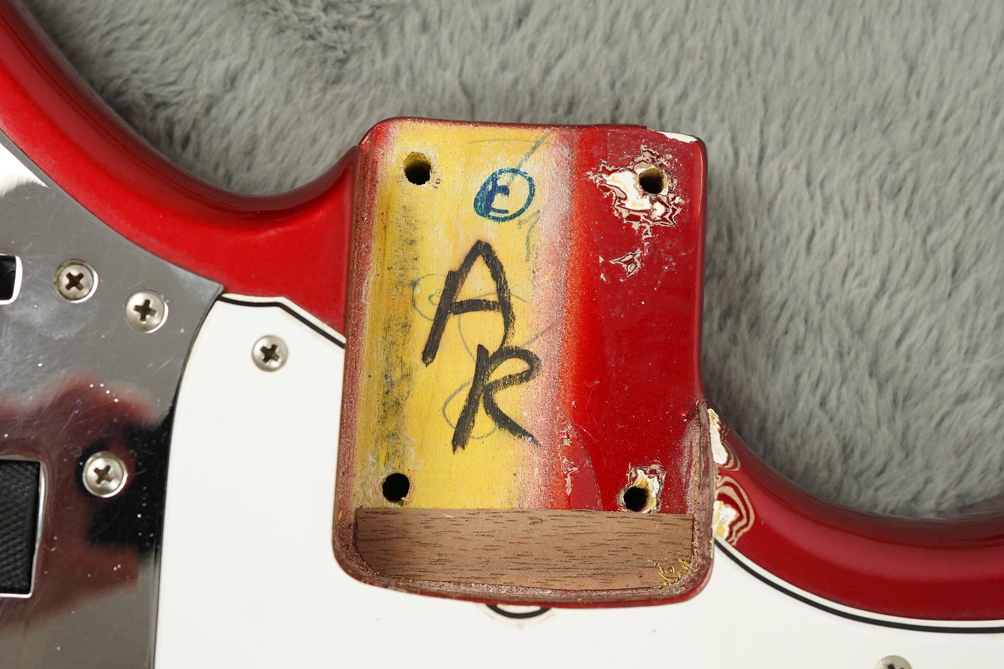 1966 Fender Jaguar Candy Apple Red