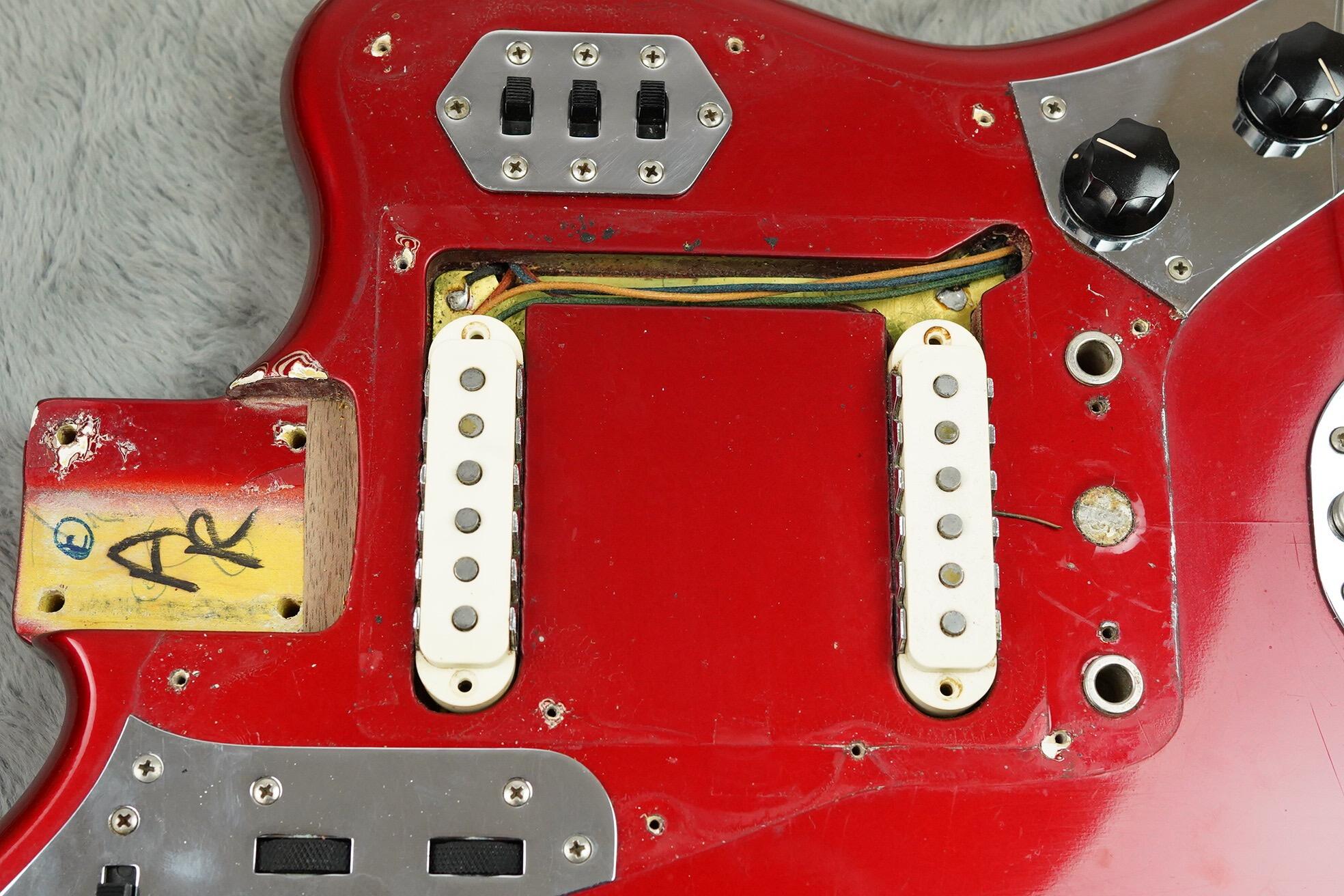 1966 Fender Jaguar Candy Apple Red