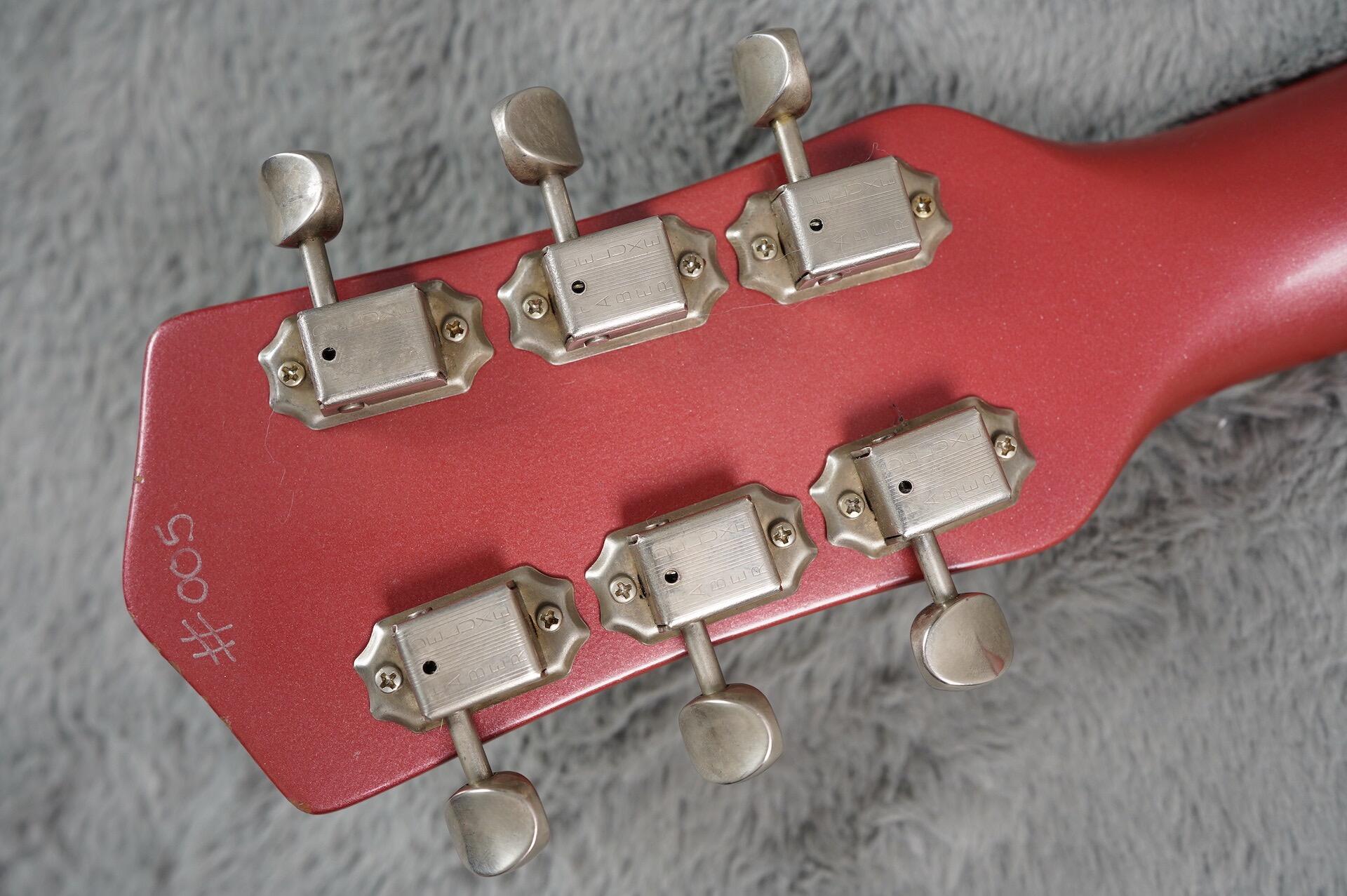Ivison Guitars The Fillmore Burgundy Mist