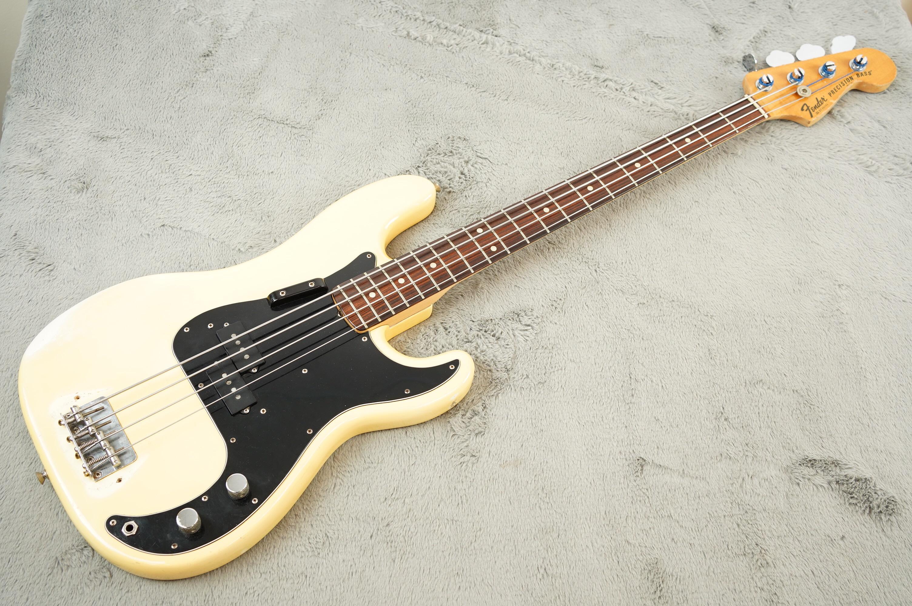 1978 Fender Precision Bass, Olympic White