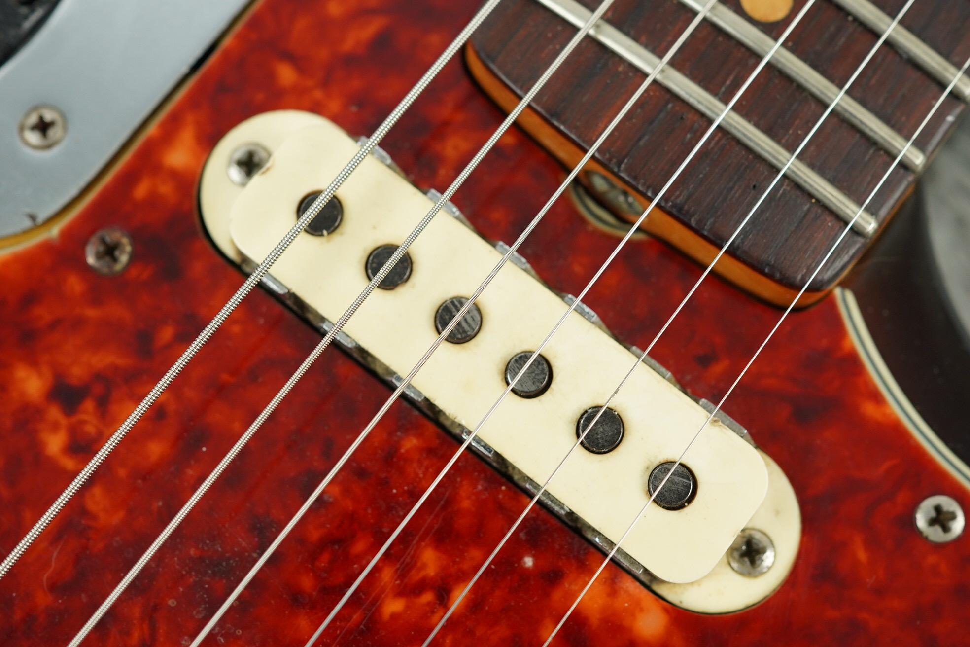1963 Fender Jaguar, Sunburst Refin