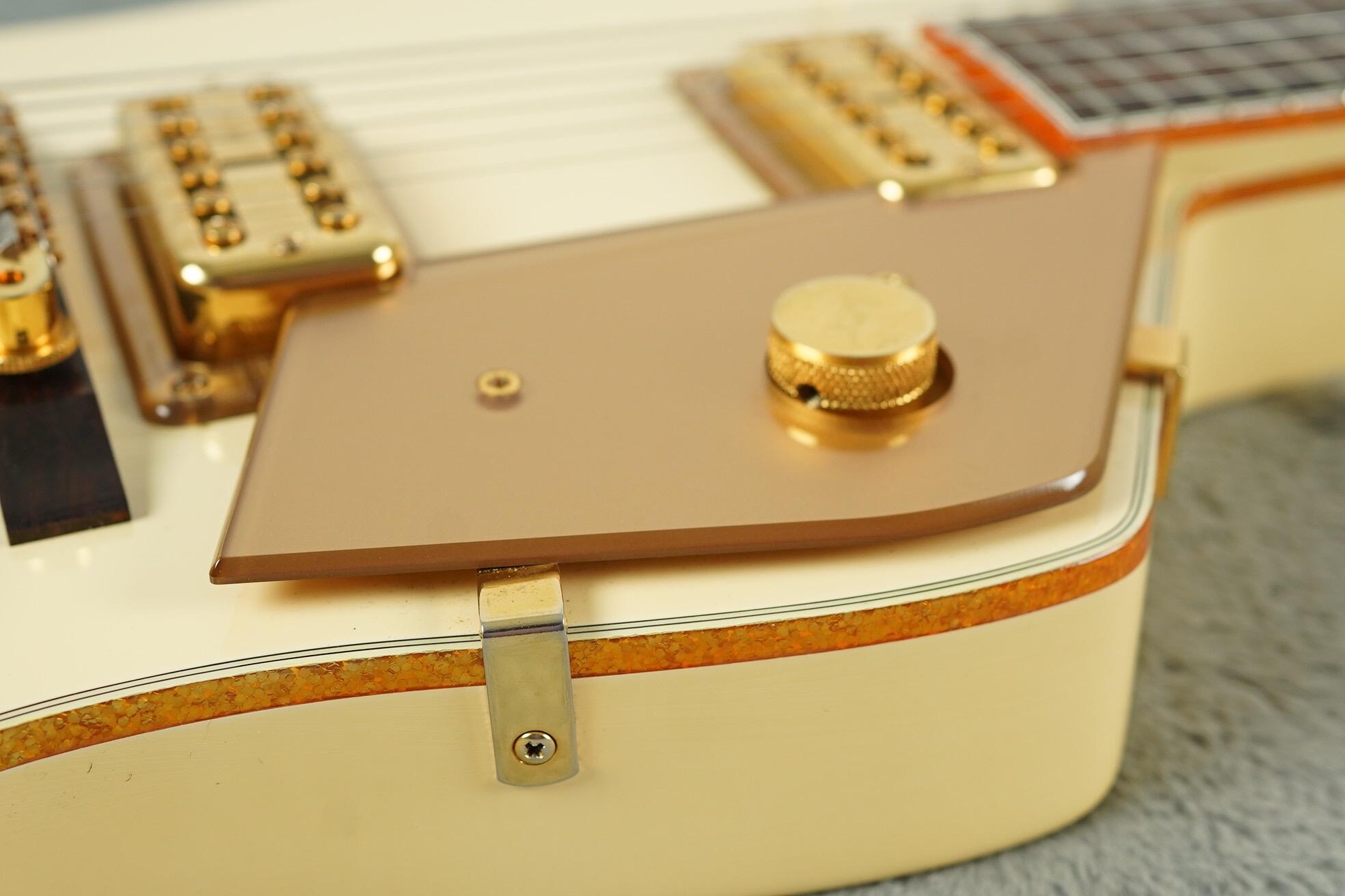 2008 Gretsch 6199WP Billy Bo Jupiter Thunderbird, Aged White