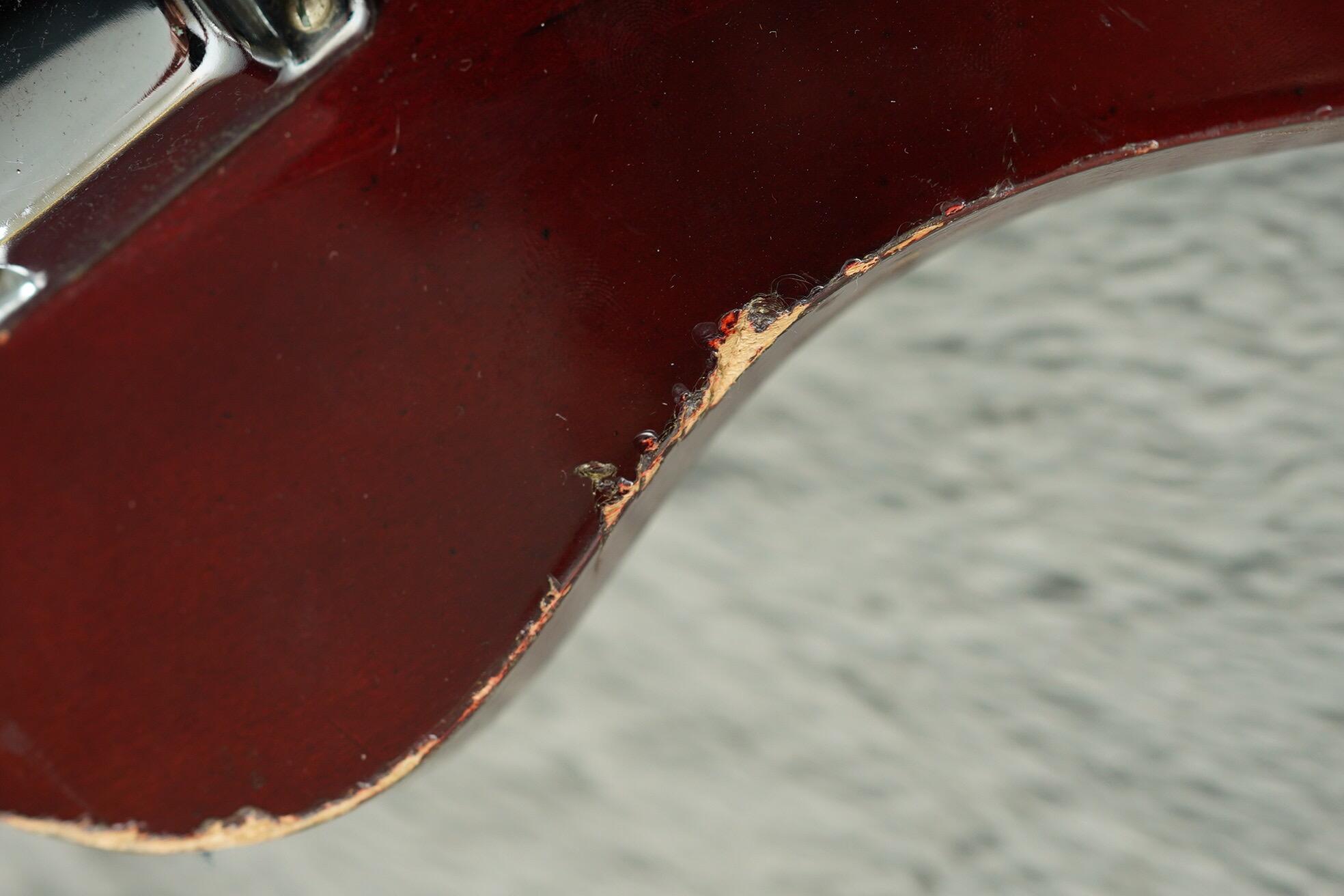 1972 Harmony H-420 Bass, Burgundy