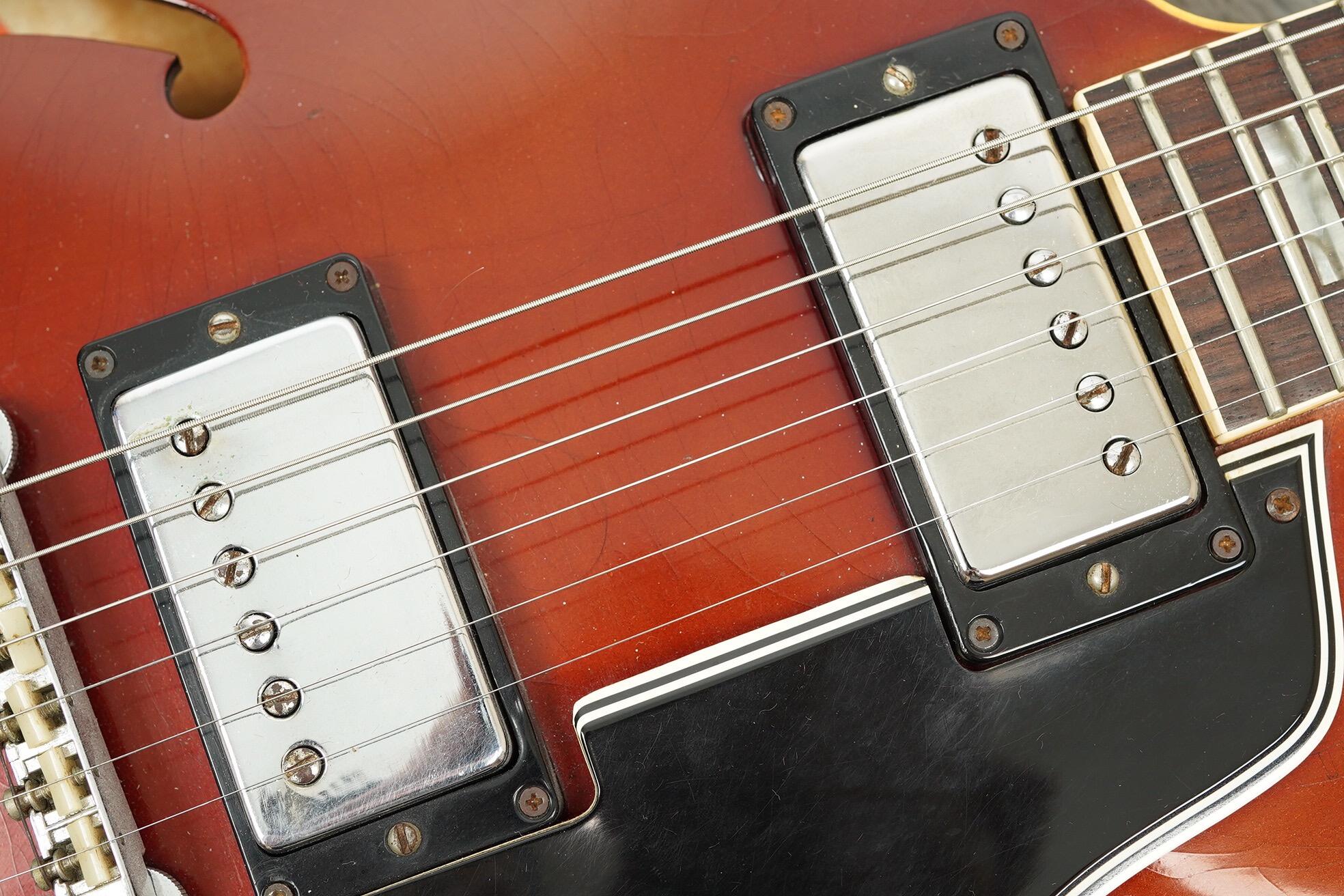 1966 Gibson ES-335 Bigsby, Sparkling Burgundy