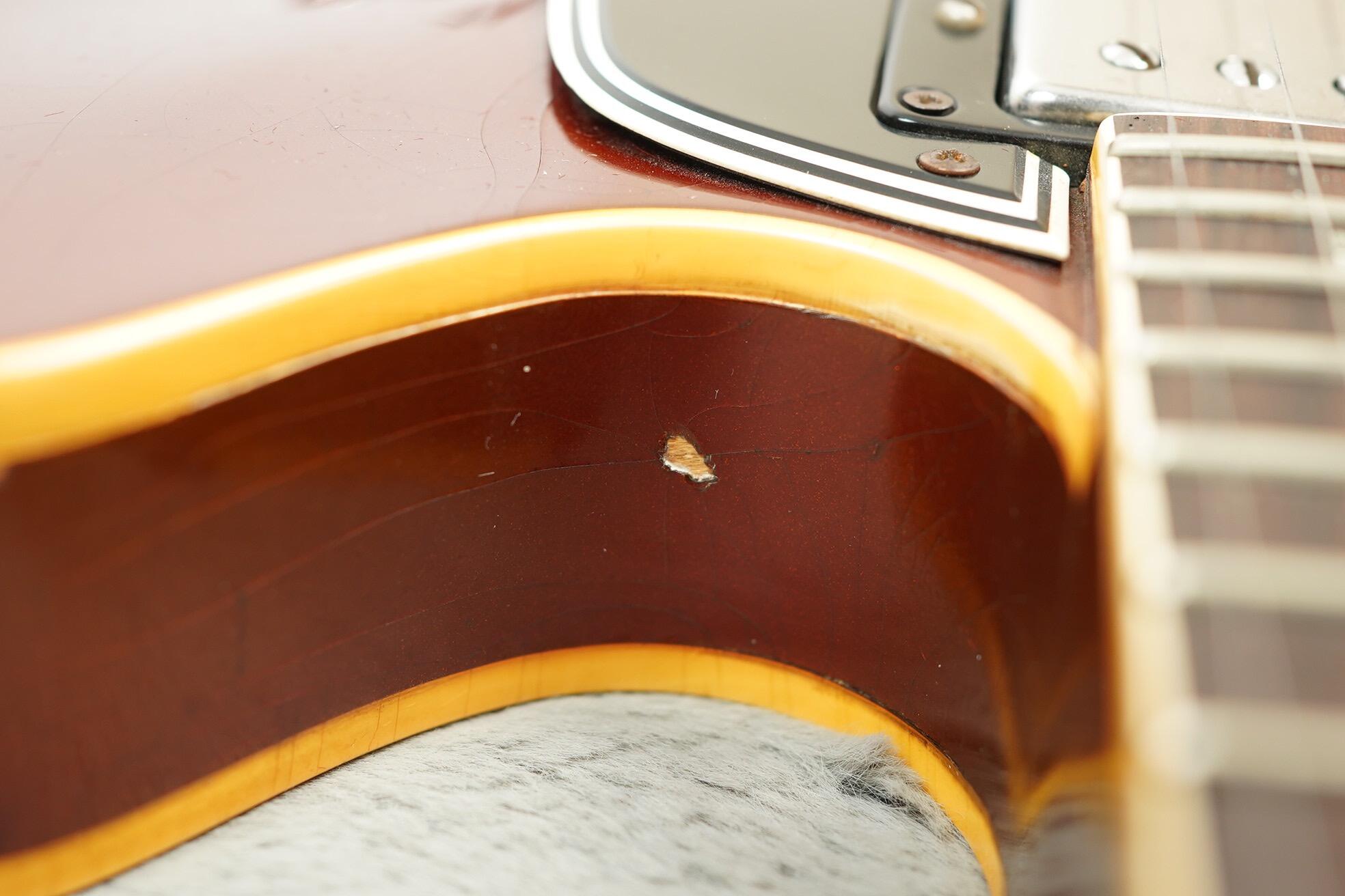 1966 Gibson ES-335 Bigsby, Sparkling Burgundy