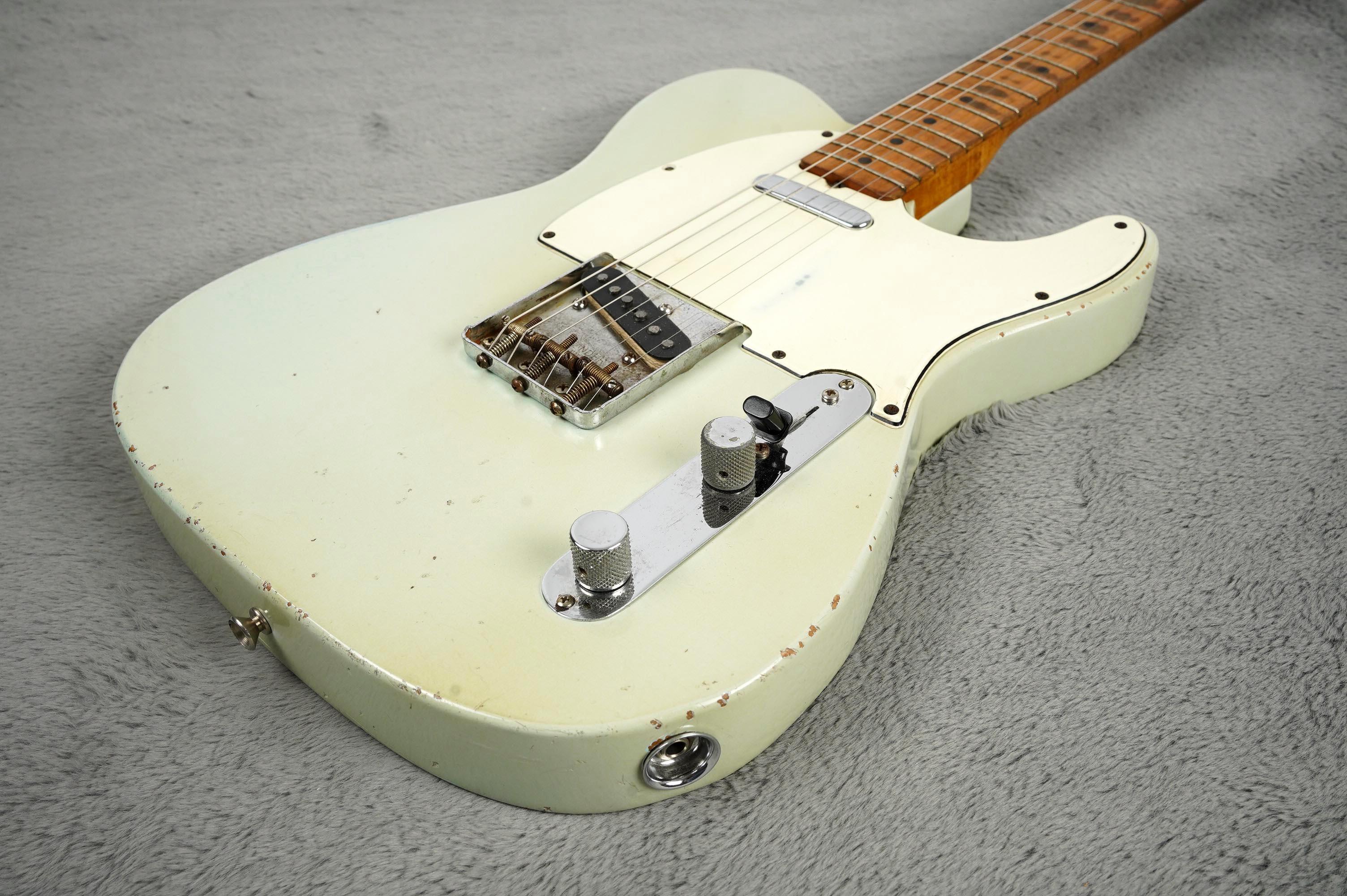 1966 Fender Telecaster, Sonic Blue Refin