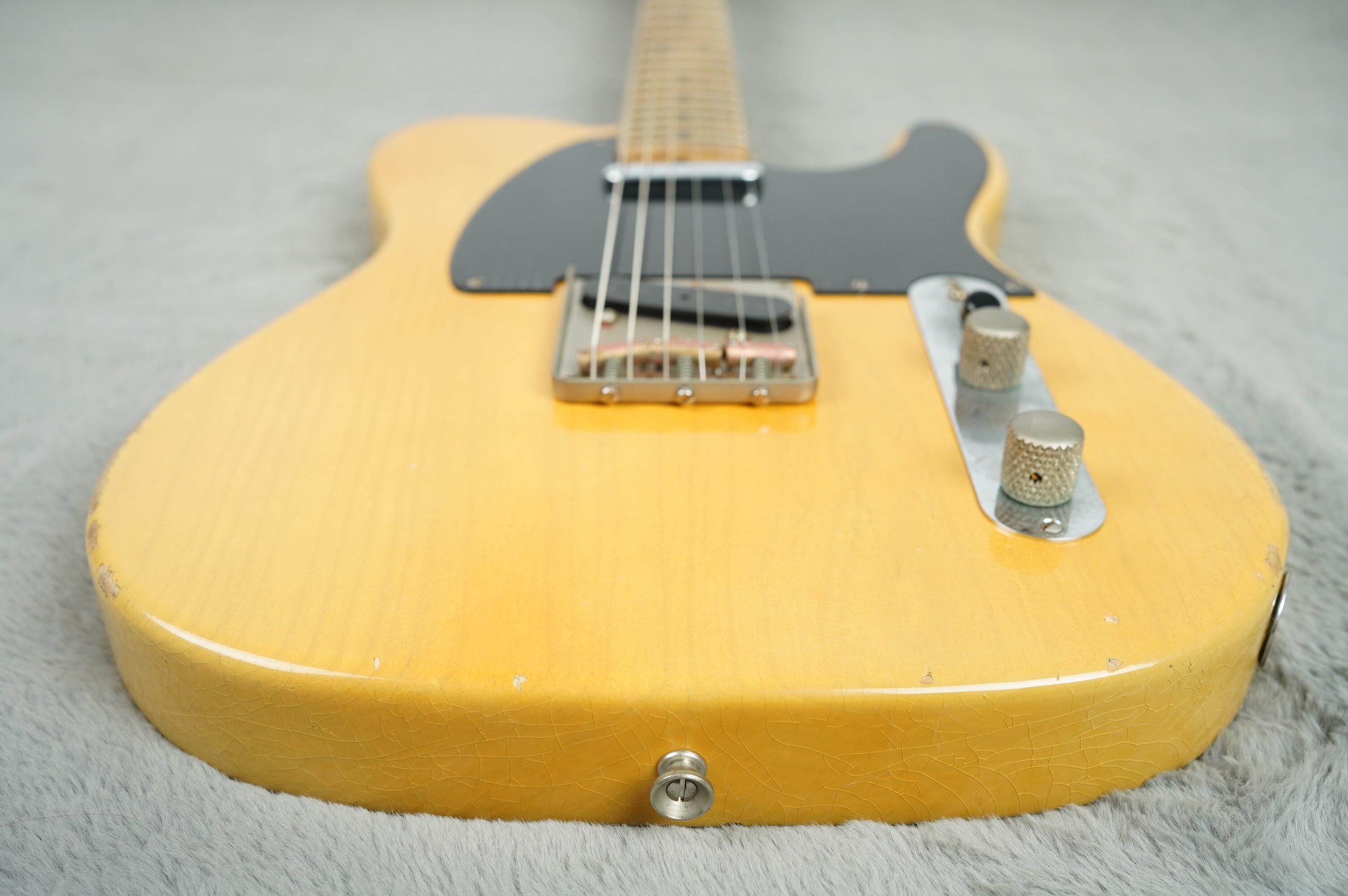 2022 MB Guitars 52-T Blackguard Butterscotch