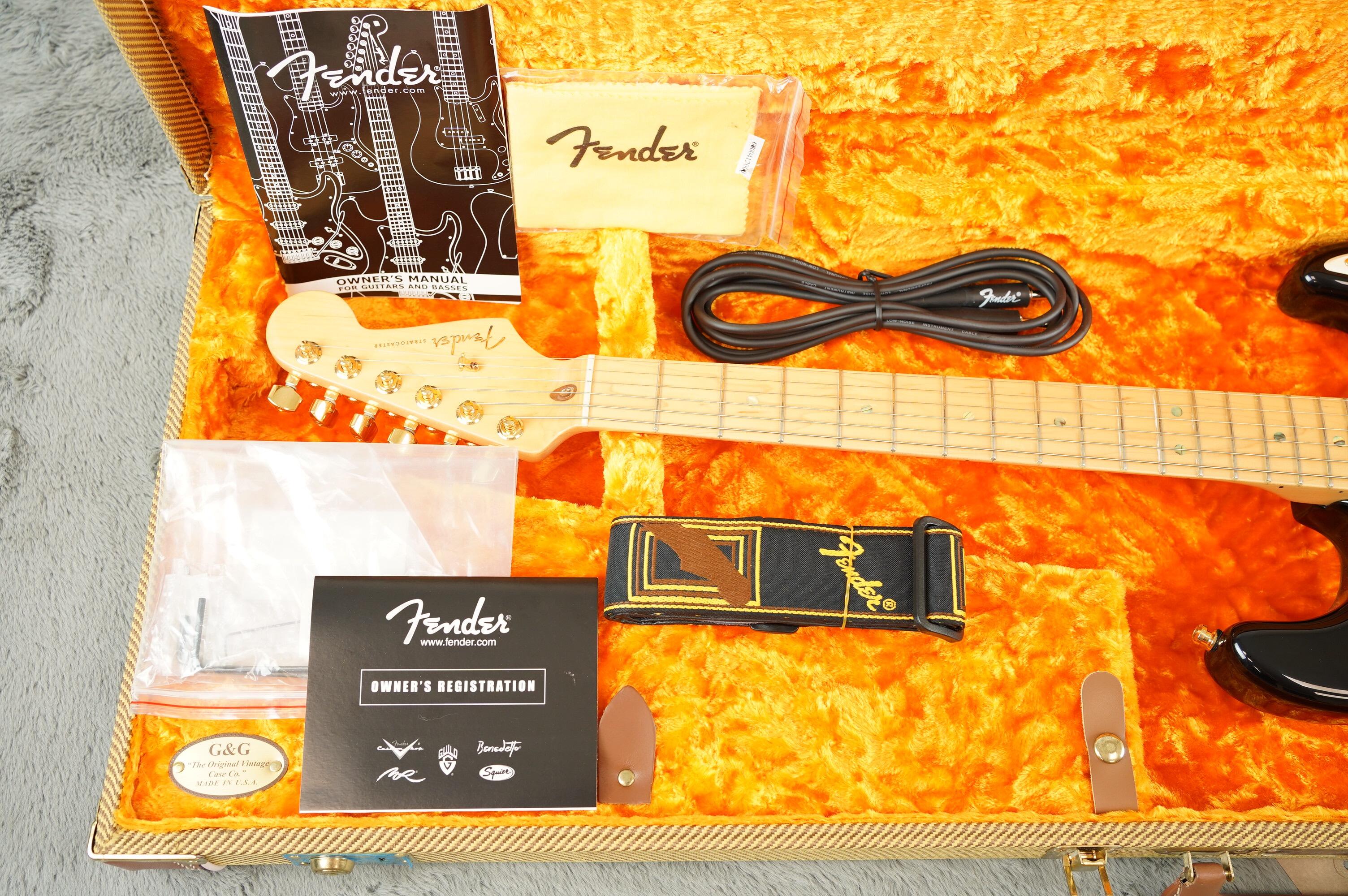 2004 Fender 50th Anniversary Deluxe Stratocaster Sunburst
