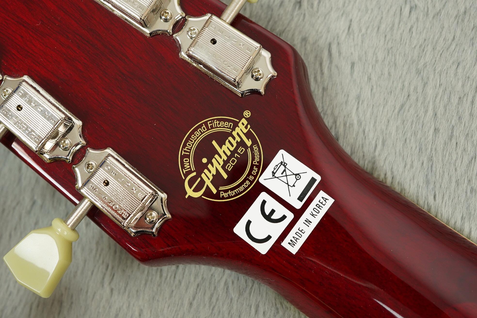 2015 Epiphone G-1275 Jimmy Page Twin Neck