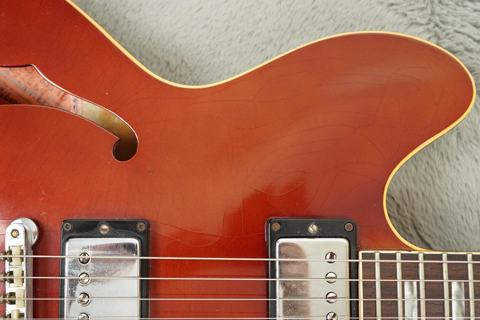1966 Gibson ES-335 Bigsby, Sparkling Burgundy