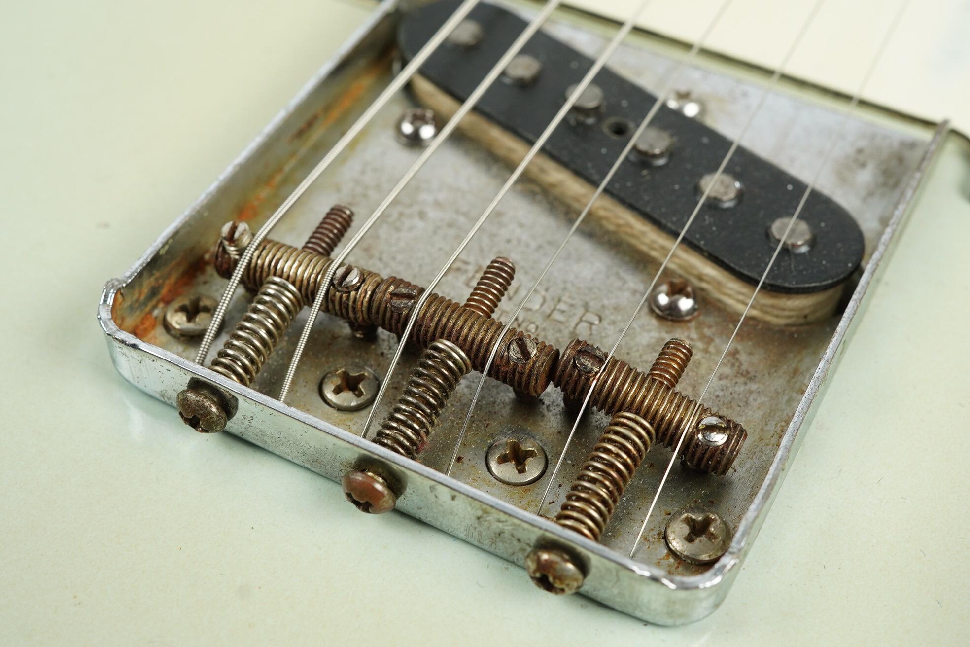 1966 Fender Telecaster, Sonic Blue Refin