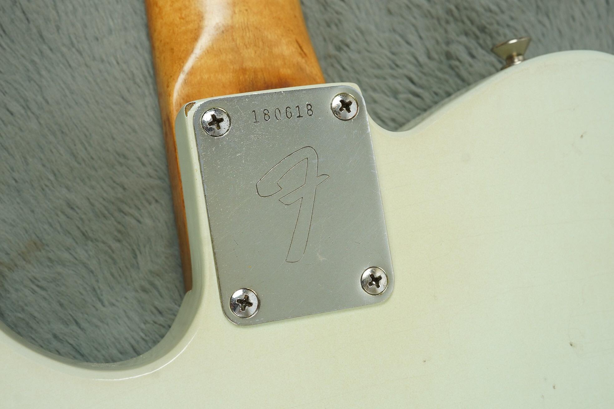 1966 Fender Telecaster, Sonic Blue Refin