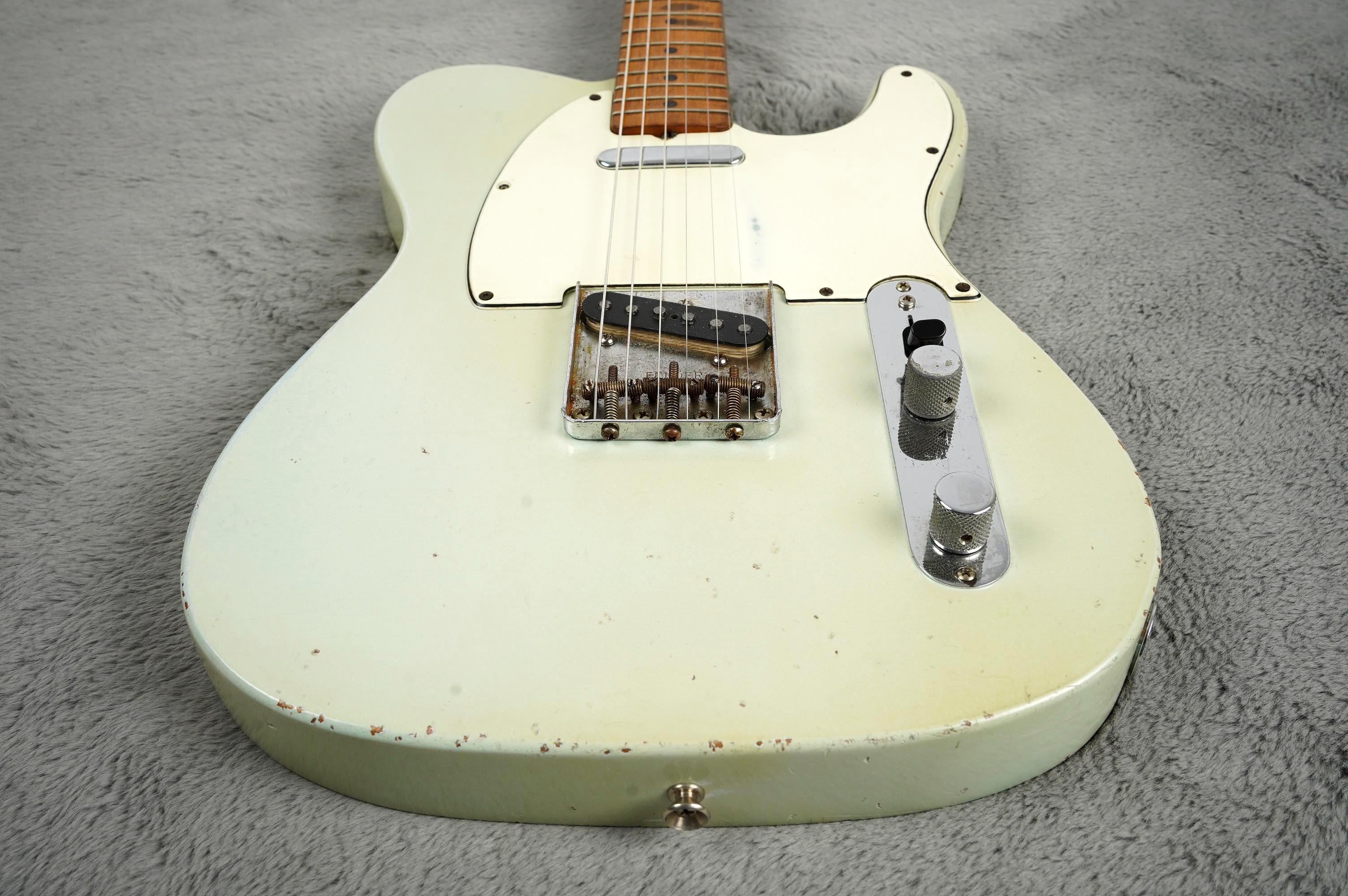1966 Fender Telecaster, Sonic Blue Refin